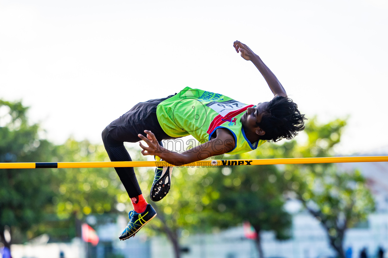 Day 1 of 33rd National Athletics Championship was held in Ekuveni Track at Male', Maldives on Thursday, 5th September 2024. Photos: Nausham Waheed / images.mv