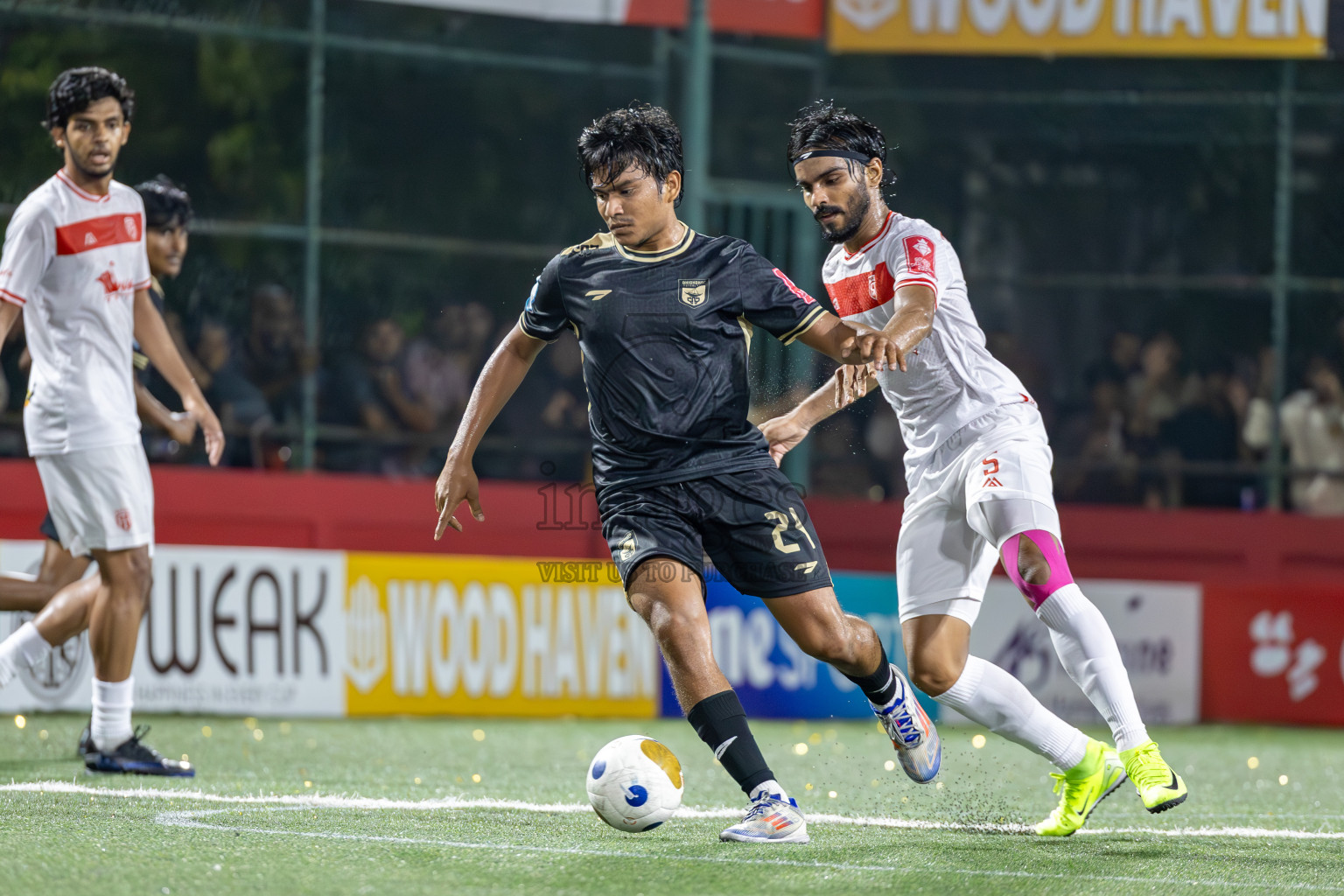 HA Muraidhoo vs HA Dhidhdhoo in Day 1 of Golden Futsal Challenge 2025 on Sunday, 5th January 2025, in Hulhumale', Maldives
Photos: Ismail Thoriq / images.mv