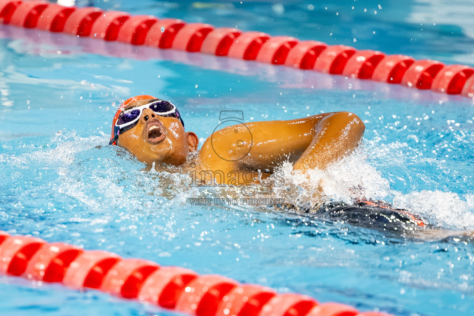 Day 4 of BML 21st Interschool Swimming Competition 2025 was held in Hulhumale' Swimming Pool, Hulhumale', Maldives on Tuesday, 14th October 2025. Photos: Mohamed Mahfooz Moosa / images.mv