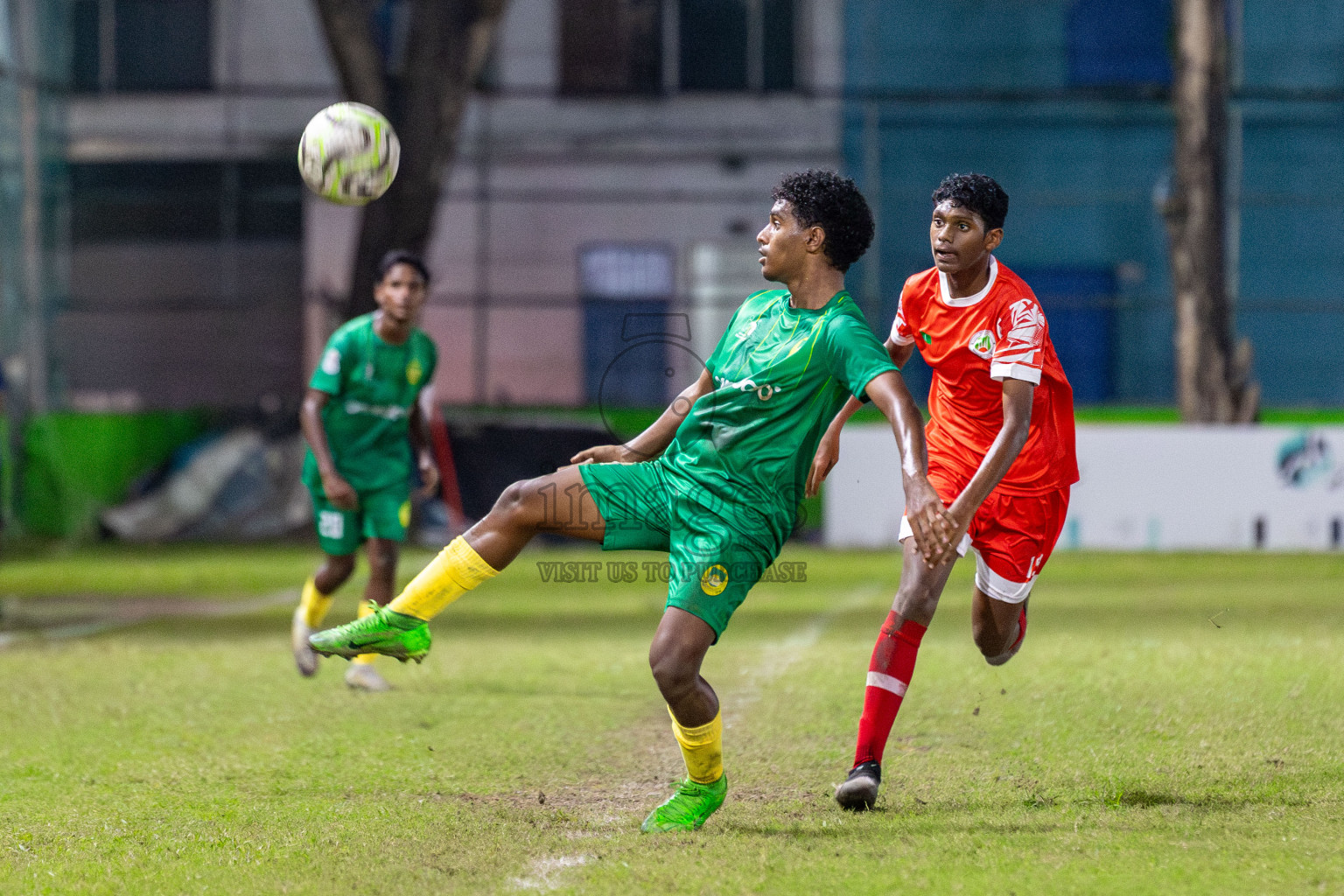 Maziya SRC vs Hurriya Sports Club in Day 12 of Dhivehi Youth League 2024 held at Henveiru Stadium on Wednesday , 18th December 2024. Photos: Shuu Abdul Sattar