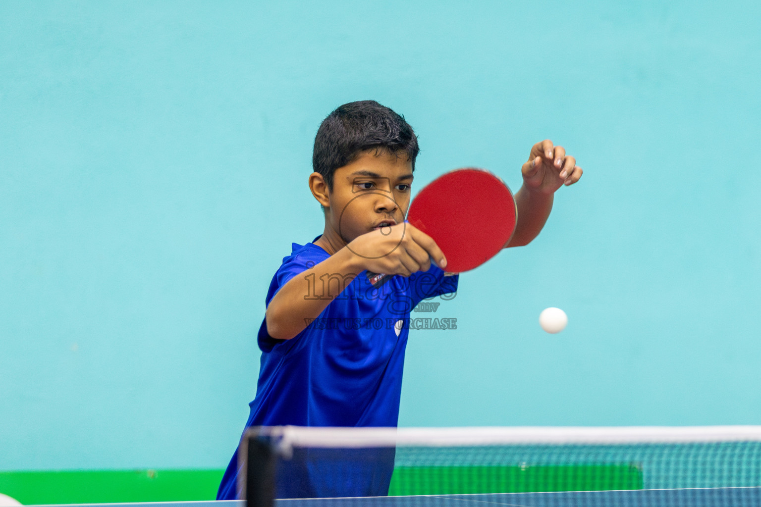 Day 3 of Interschool Table Tennis Tournament 2025 held at Male' TT Hall, Male', Maldives on Saturday, 17th May 2025. Photos By: Mohamed Mahfooz Moosa / images.mv
