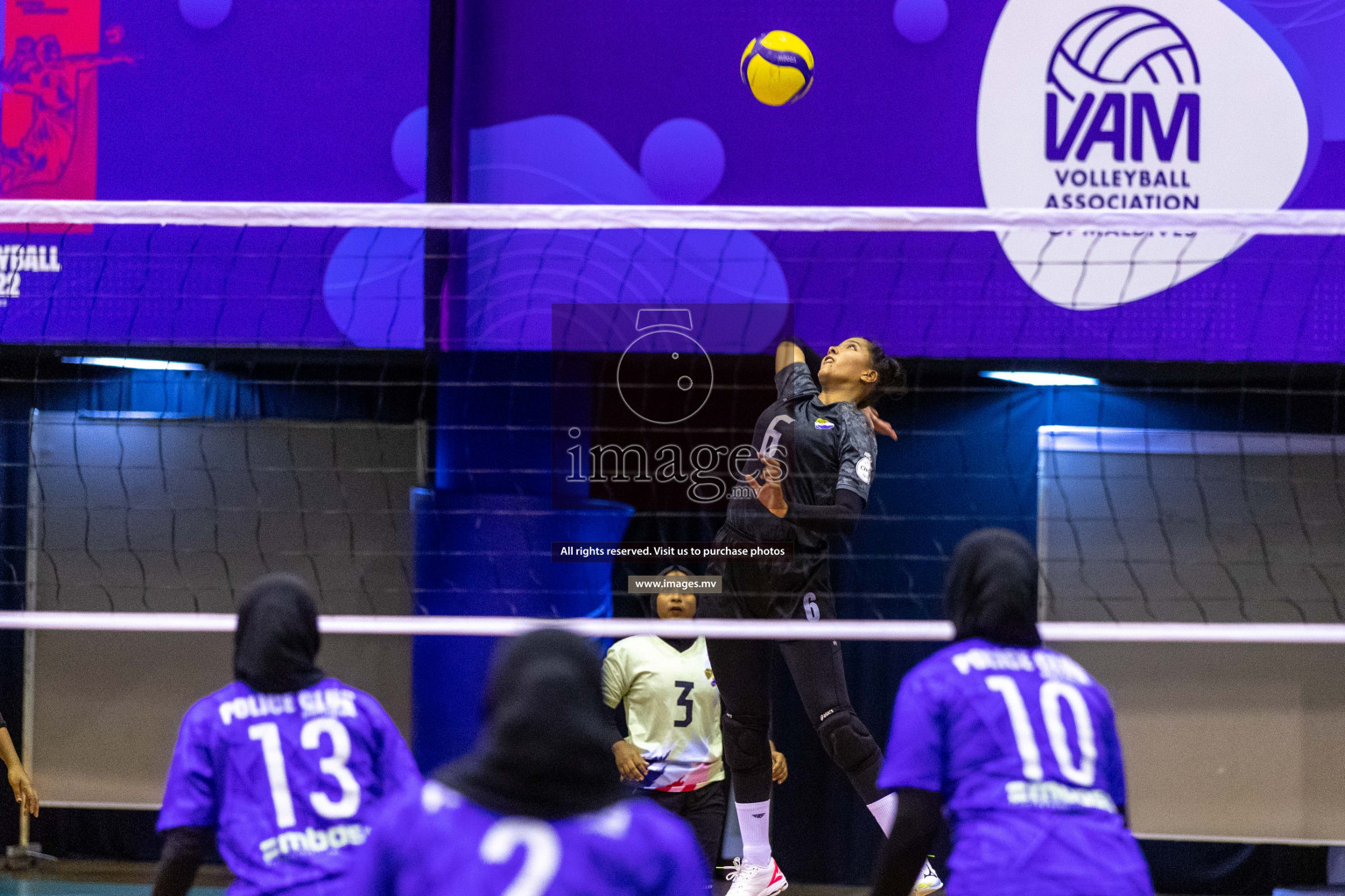 Volleyball Association Cup 2022-Women's Division-Match Day 5 was held in Male', Maldives on Friday, 27th May 2022 at Social Center Indoor Hall Photos By: Ismail Thoriq/images.mv