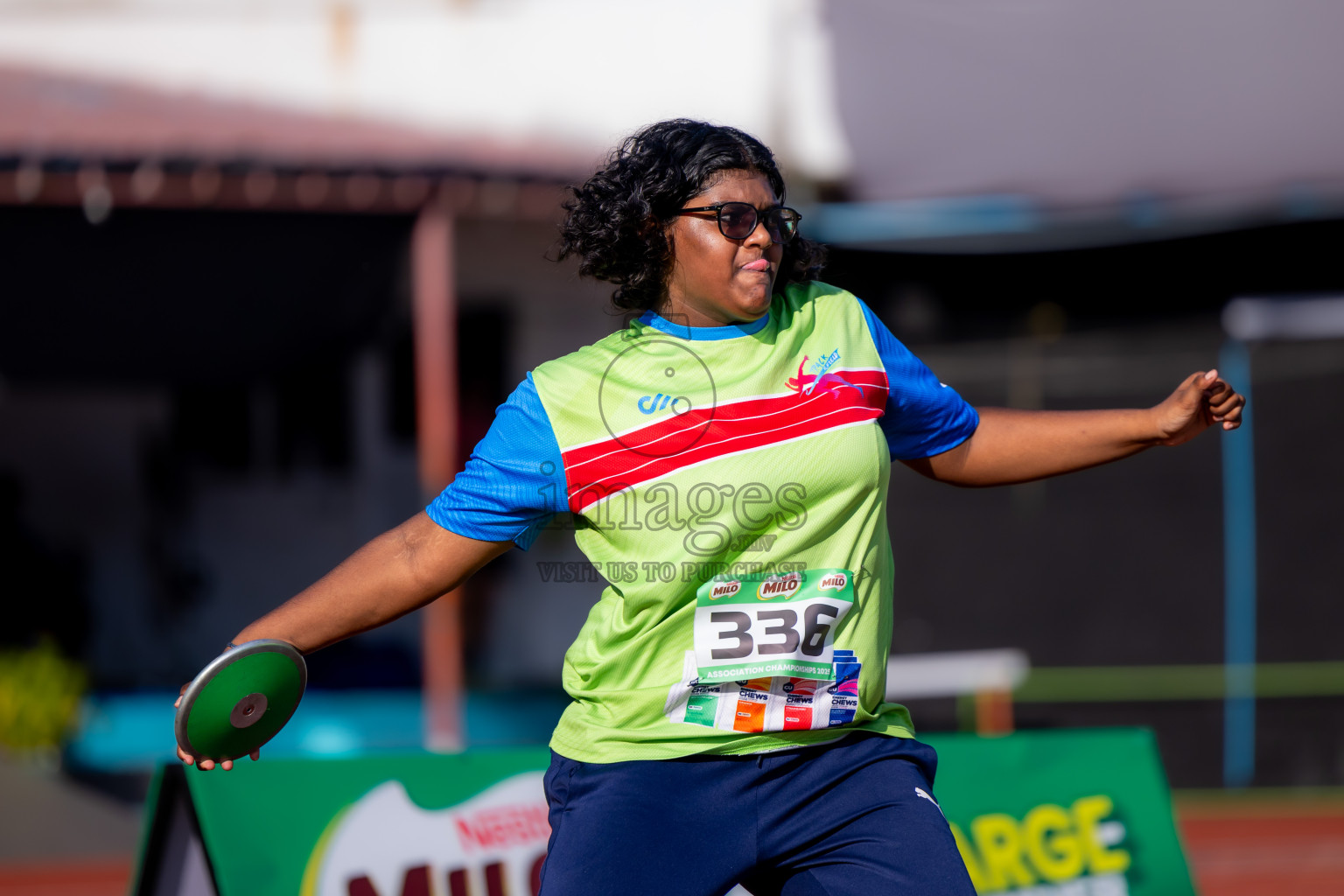 Day 1 of 12th Milo Association Championships was held in Ekuveni Track at Male', Maldives on Thursday, 24th April 2025. Photos: Nausham Waheed / images.mv