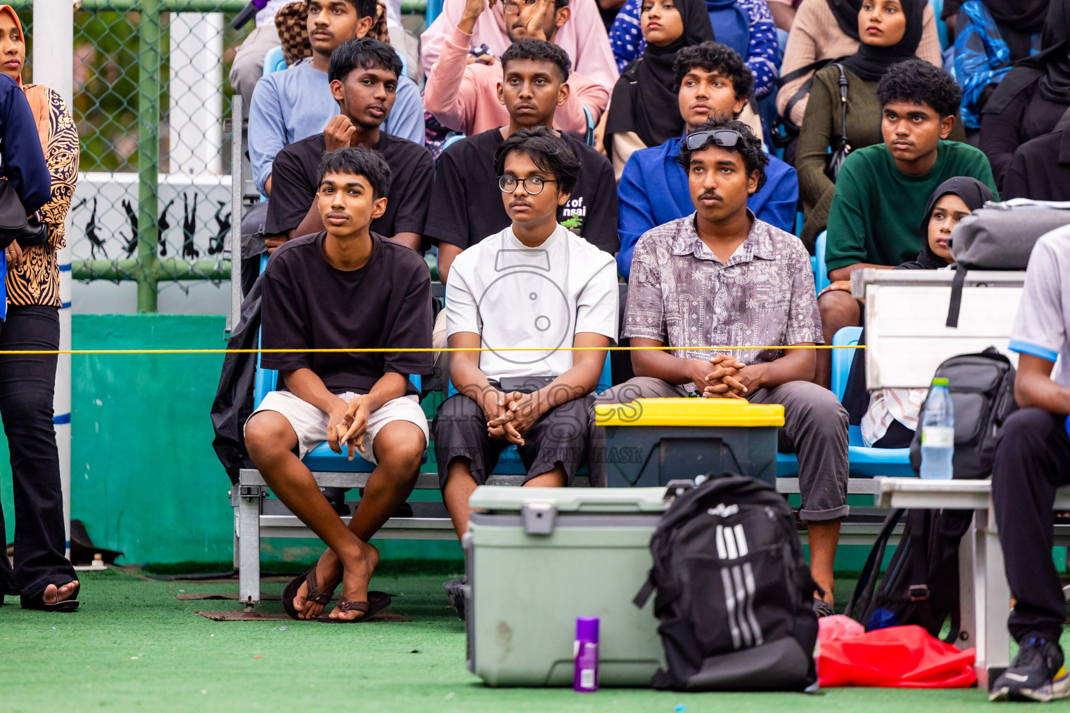 Day 2 of Interschool Volleyball Tournament 2024 was held in Ekuveni Volleyball Court at Male', Maldives on Sunday, 24th November 2024. Photos: Nausham Waheed / images.mv