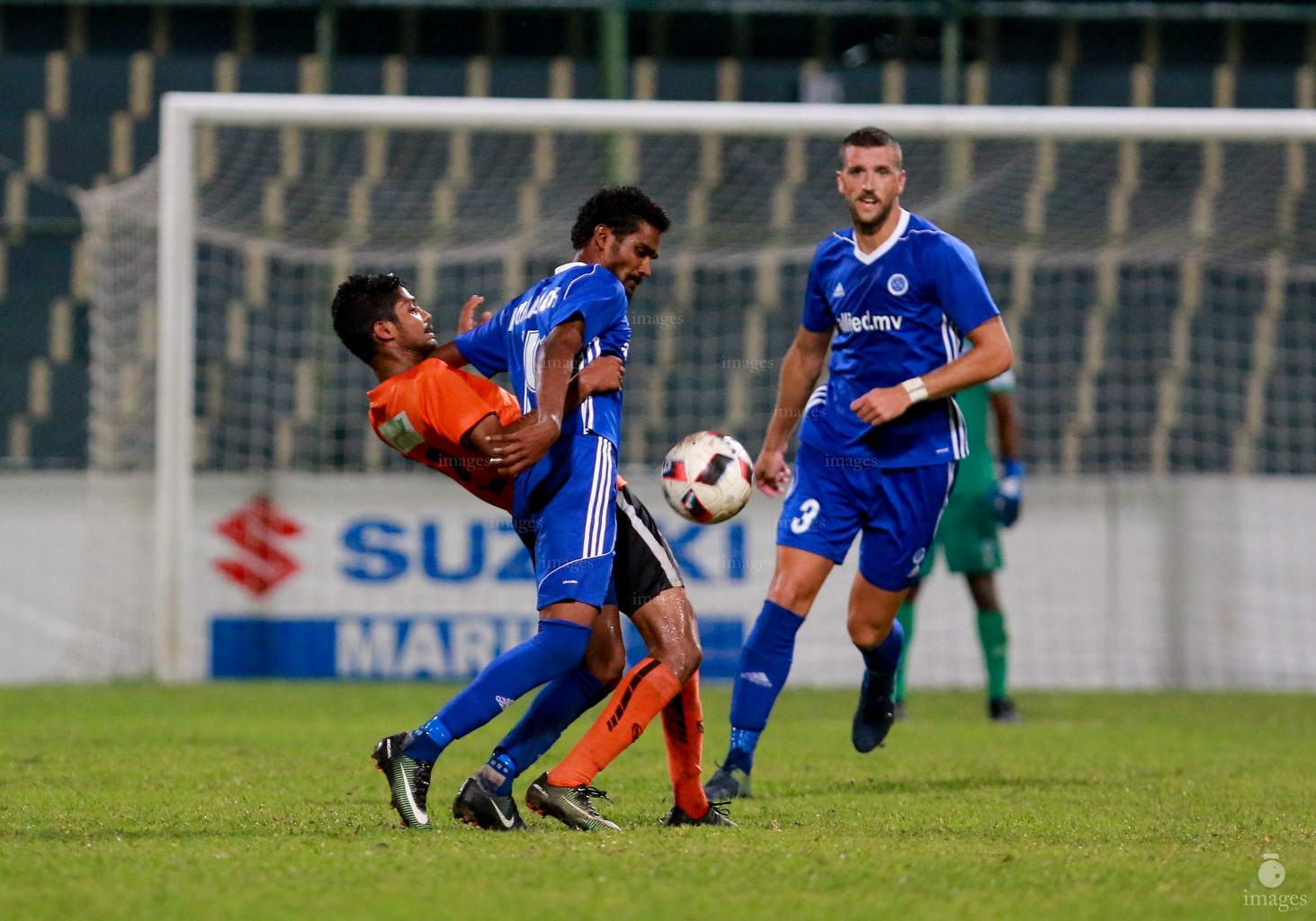 Club Eagles vs New Radiant Sports Club in the first round of STO Male League. Male , Maldives. Sunday 7 May 2017. (Images.mv Photo/ Abdulla Abeedh).