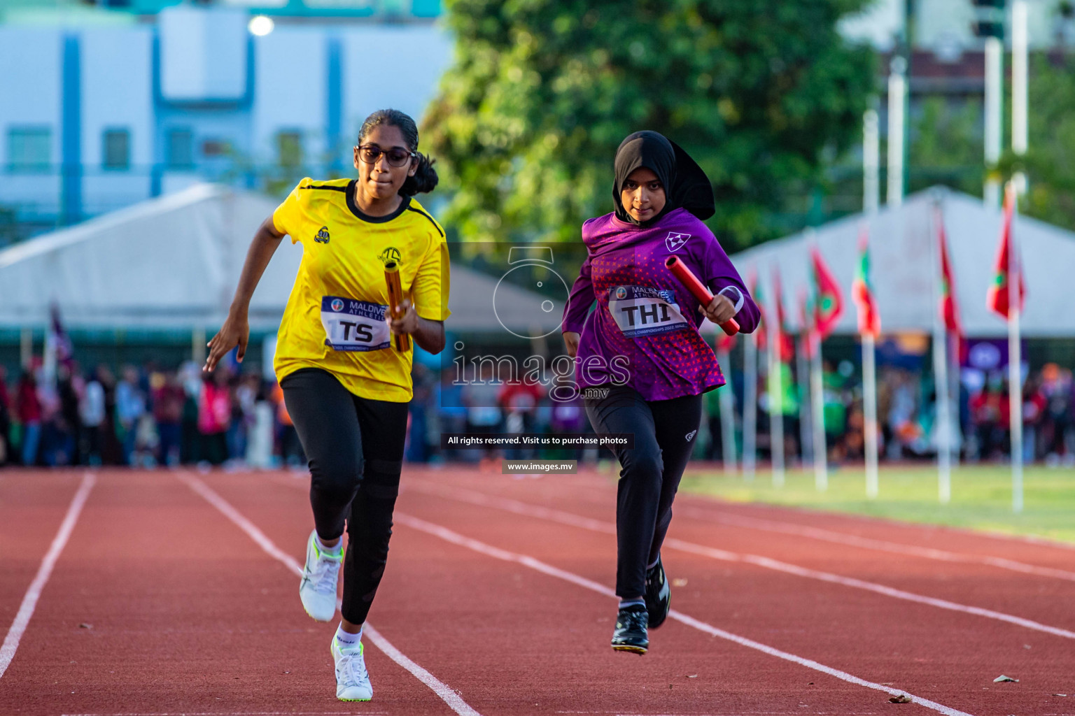 Day 2 of Inter-School Athletics Championship held in Male', Maldives on 24th May 2022. Photos by: Maanish / images.mv