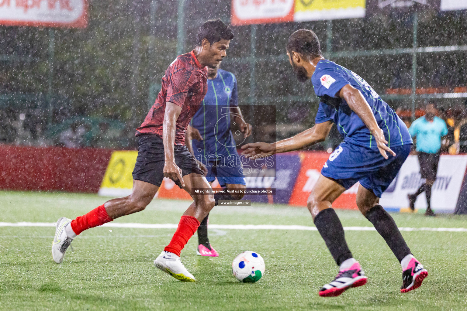 Club Immigration vs Police Club in Club Maldives Cup 2023 held in Hulhumale, Maldives, on Sunday, 16th July 2023 Photos: Ismail Thoriq / images.mv