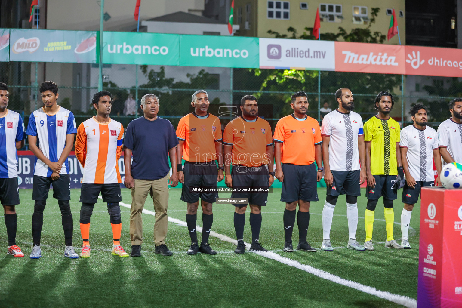 ACC RC vs Team PEMA in Club Maldives Cup 2023 held in Hulhumale, Maldives, on Thursday, 27th July 2023 Photos: Nausham Waheed/ images.mv