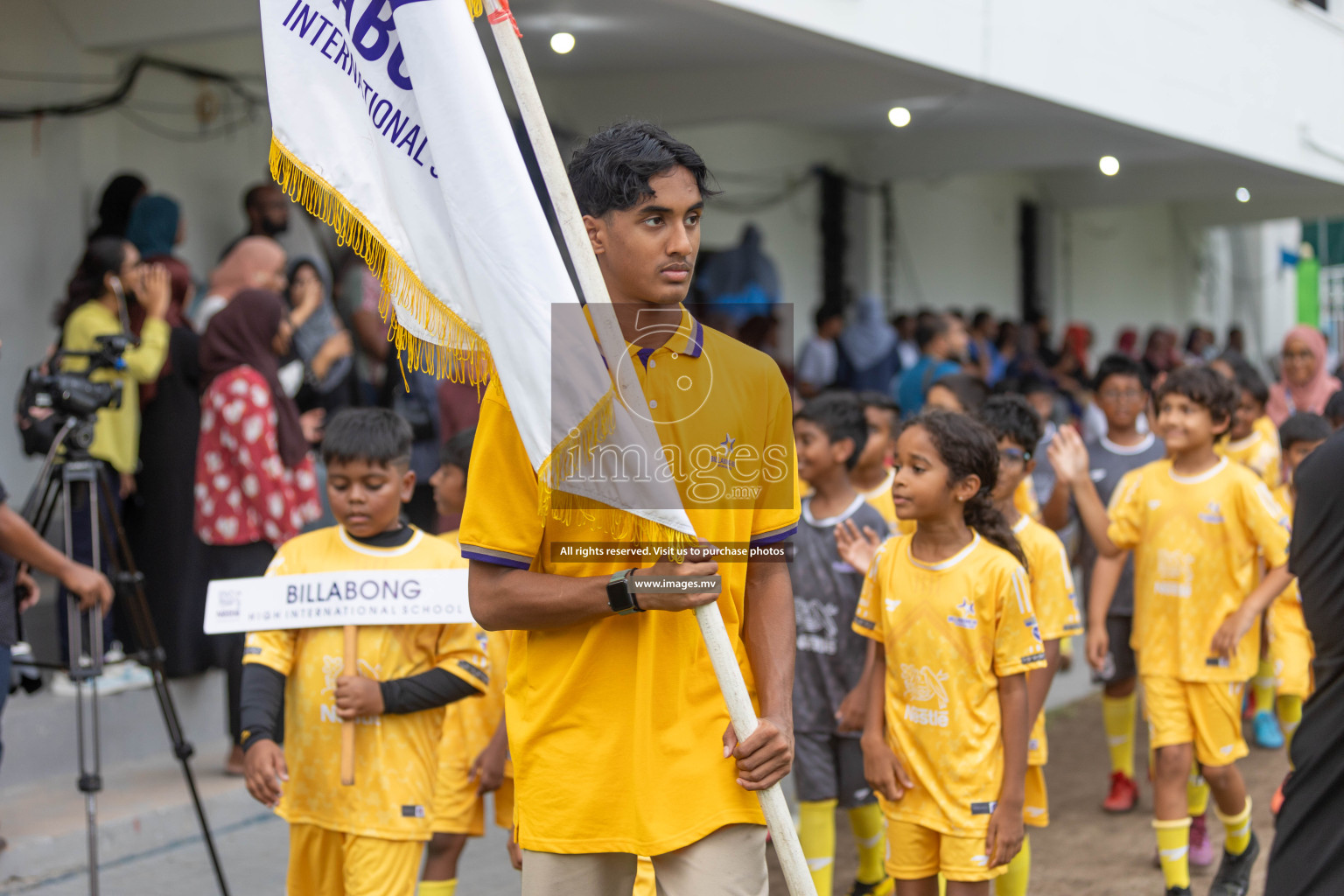 Day 1 of Nestle kids football fiesta, held in Henveyru Football Stadium, Male', Maldives on Wednesday, 11th October 2023 Photos: Shut Abdul Sattar/ Images.mv