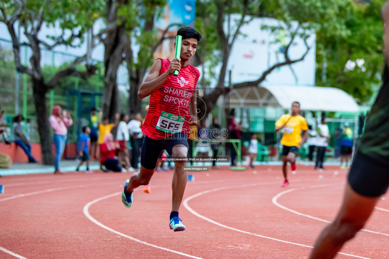 Day 2 of National Athletics Championship 2023 was held in Ekuveni Track at Male', Maldives on Friday, 24th November 2023. Photos: Hassan Simah / images.mv