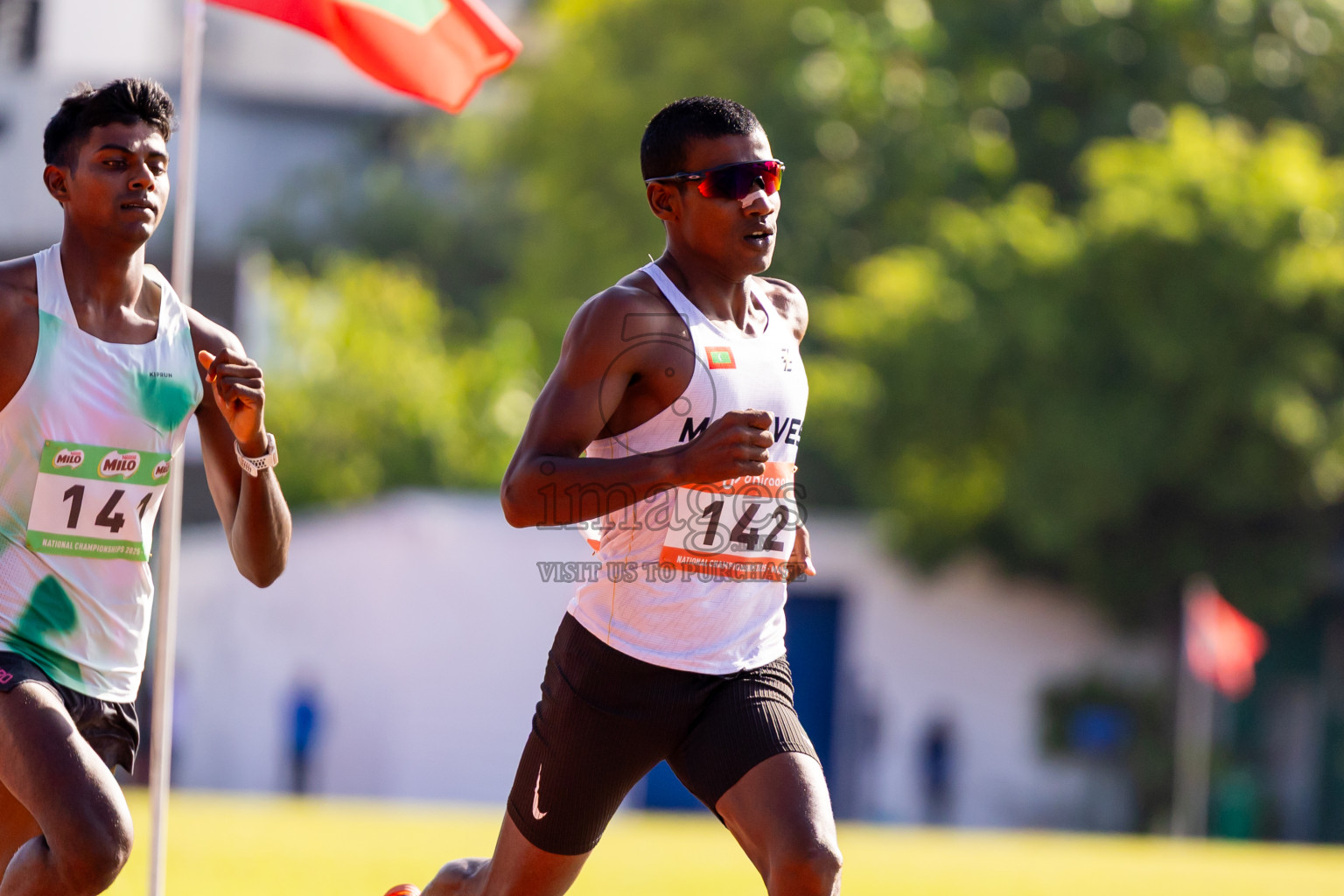 Day 3 of National Athletics Championship 2025 was held at Ekuveni Running Ground in Male', Maldives on Saturday, 16th August 2025. Photos: Nausham Waheed / images.mv