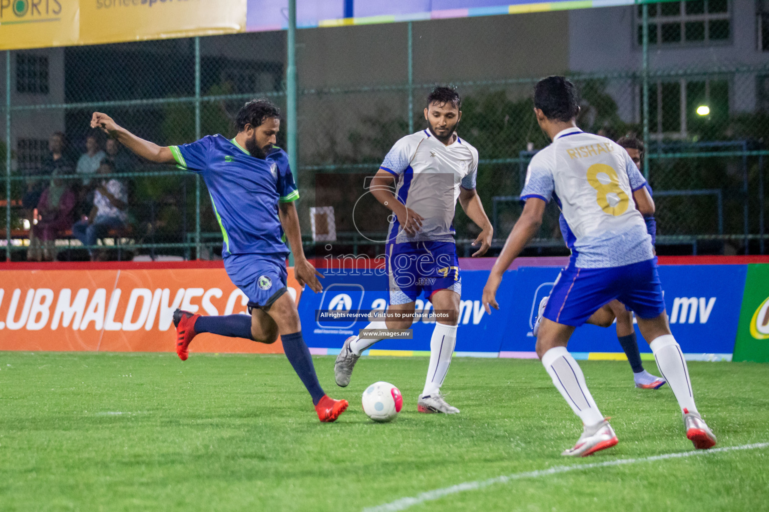 Club Immigration vs Muleeaage RC in Club Maldives Cup 2022 was held in Hulhumale', Maldives on Sunday, 16th October 2022. Photos: Hassan Simah/ images.mv