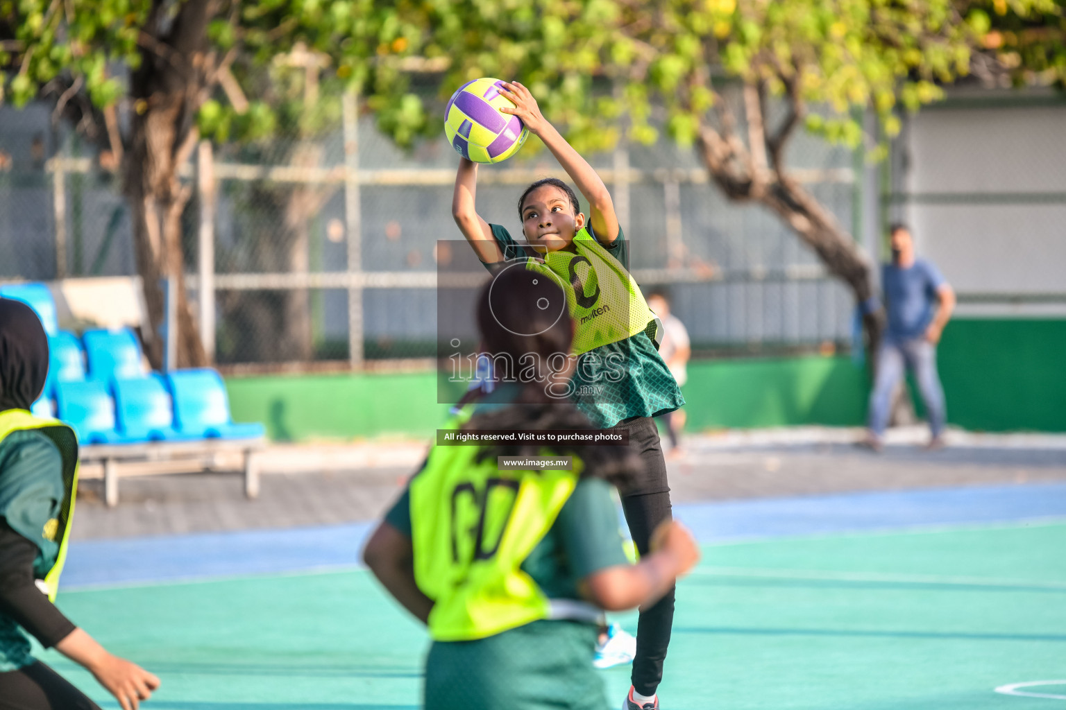 Day2  of Junior Netball Championship 2022 on 5 March 2022 held in Male', Maldives. Photos by Nausham Waheed.