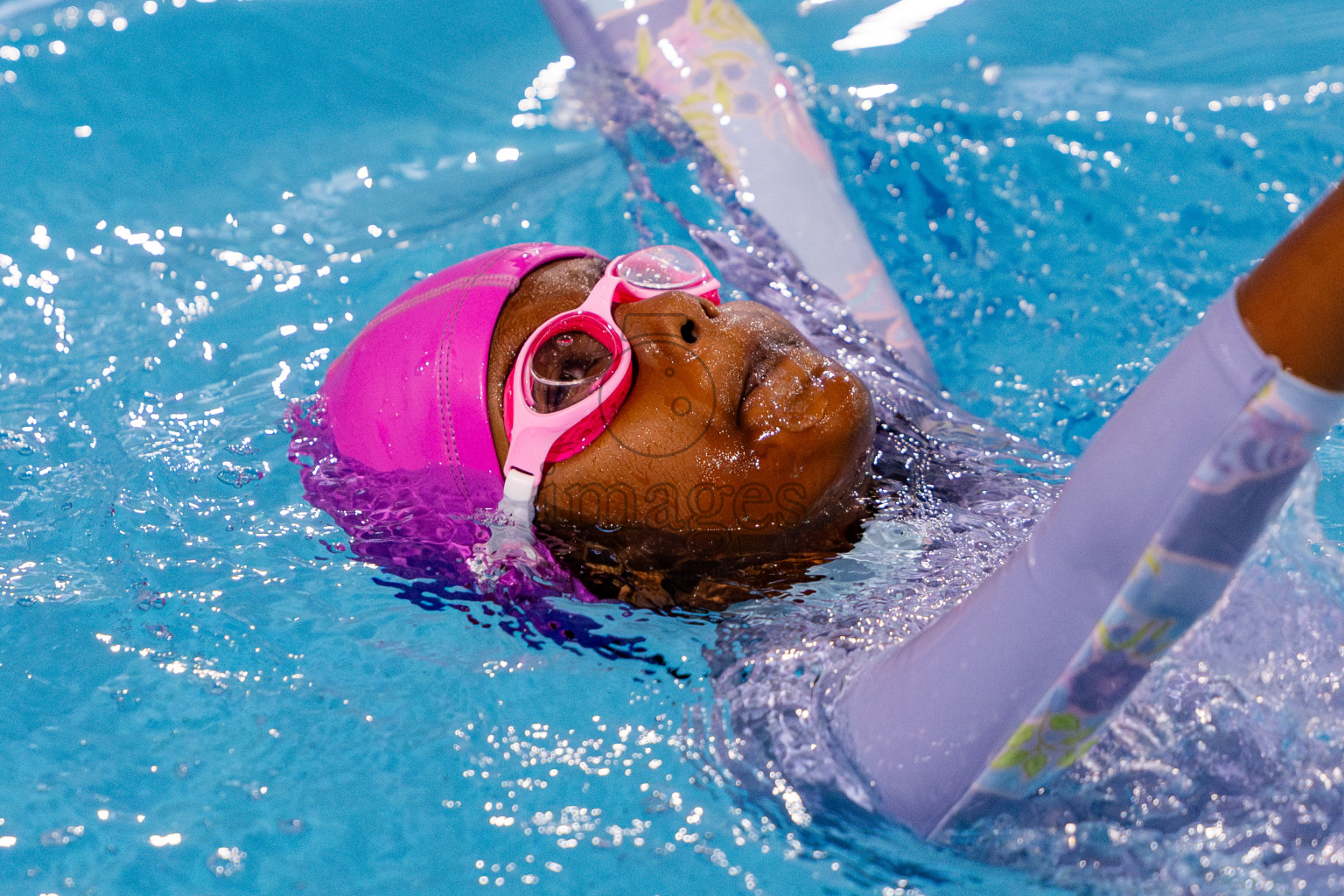 Day 1 of BML 5th National Swimming Kids Festival 2024 held in Hulhumale', Maldives on Monday, 18th November 2024. Photos: Nausham Waheed / images.mv