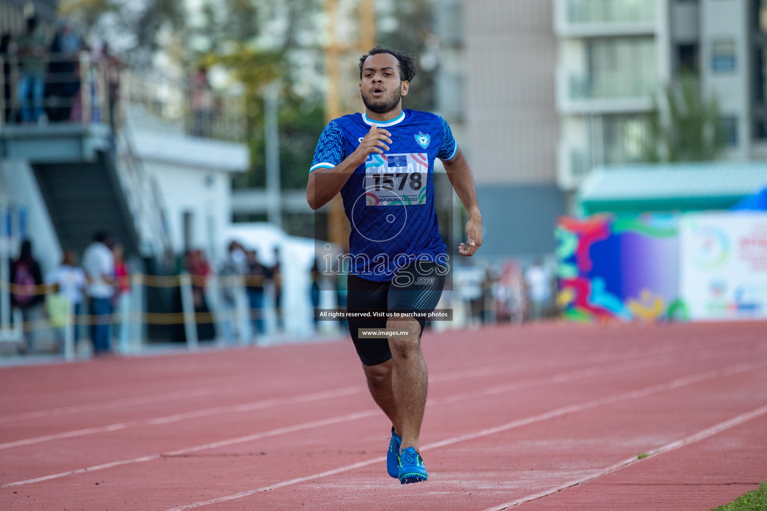 Day two of Inter School Athletics Championship 2023 was held at Hulhumale' Running Track at Hulhumale', Maldives on Sunday, 15th May 2023. Photos: Nausham Waheed / images.mv