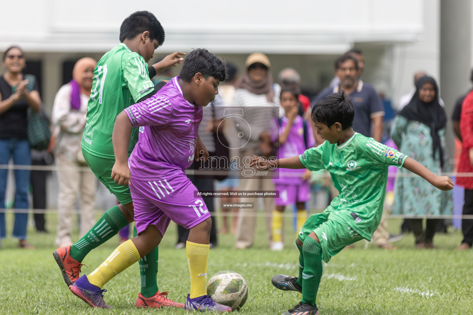 Day 1 of Nestle kids football fiesta, held in Henveyru Football Stadium, Male', Maldives on Wednesday, 11th October 2023 Photos: Shut Abdul Sattar/ Images.mv