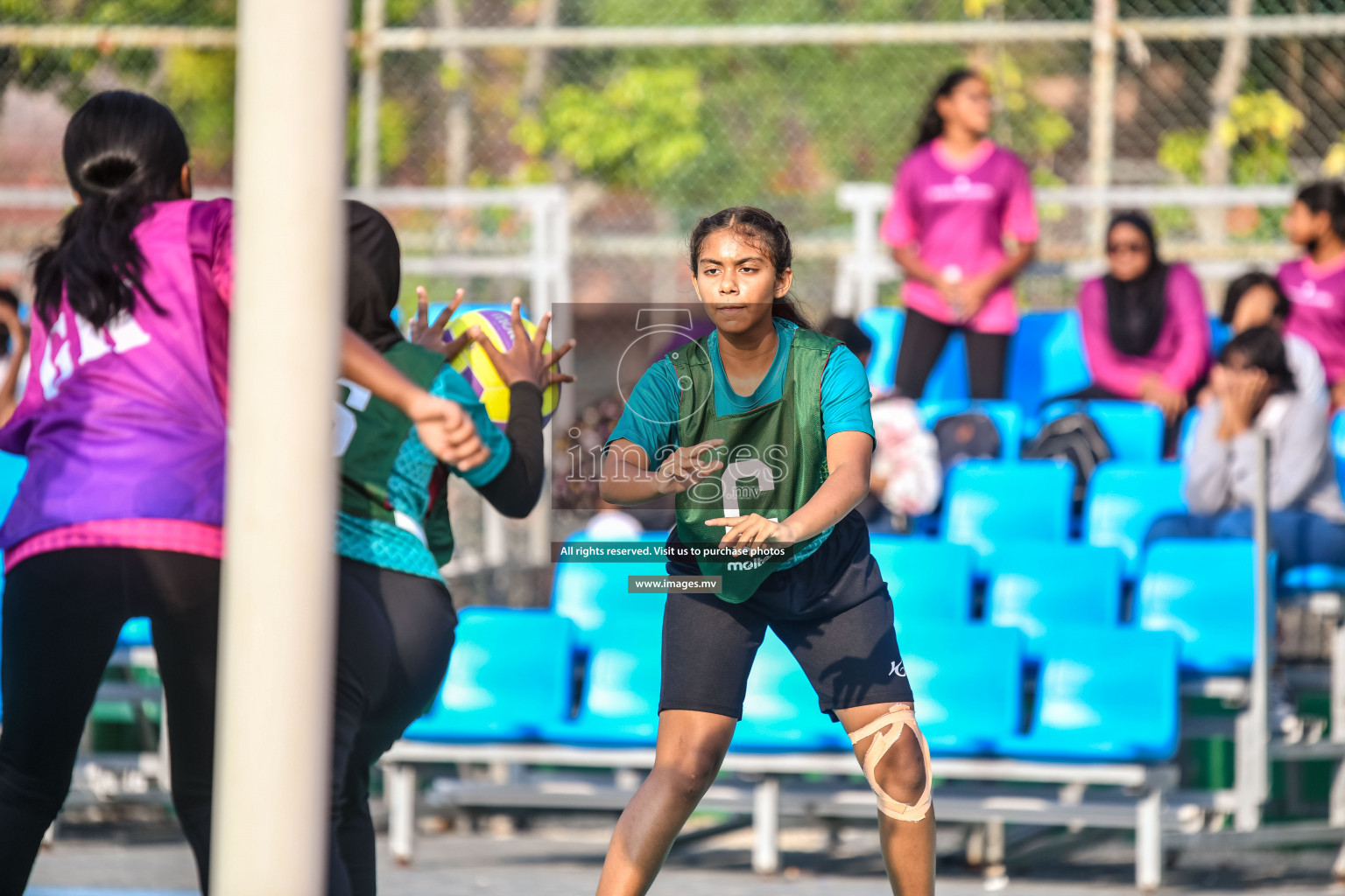 Day 11 of Junior Netball Championship 2022 held in Male', Maldives. Photos by Nausham Waheed