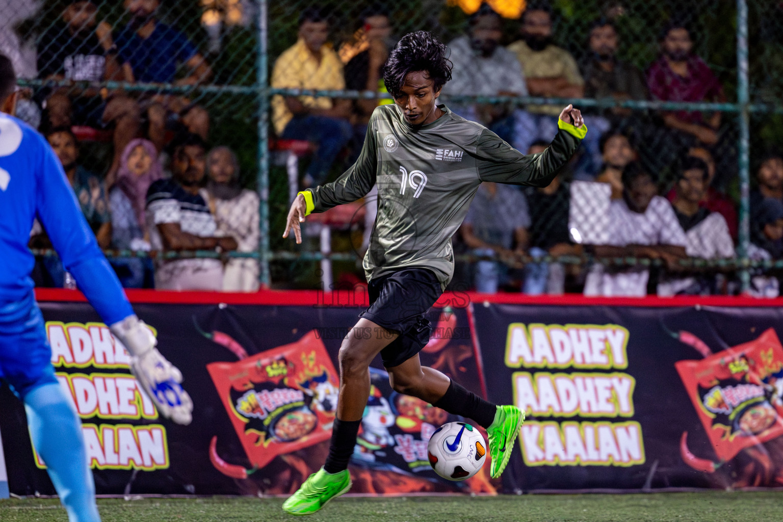 Ooredoo Maldives vs Fahi Rc in Club Maldives Cup 2024 held in Rehendi Futsal Ground, Hulhumale', Maldives on Tuesday, 25th September 2024. Photos: Nausham Waheed/ images.mv