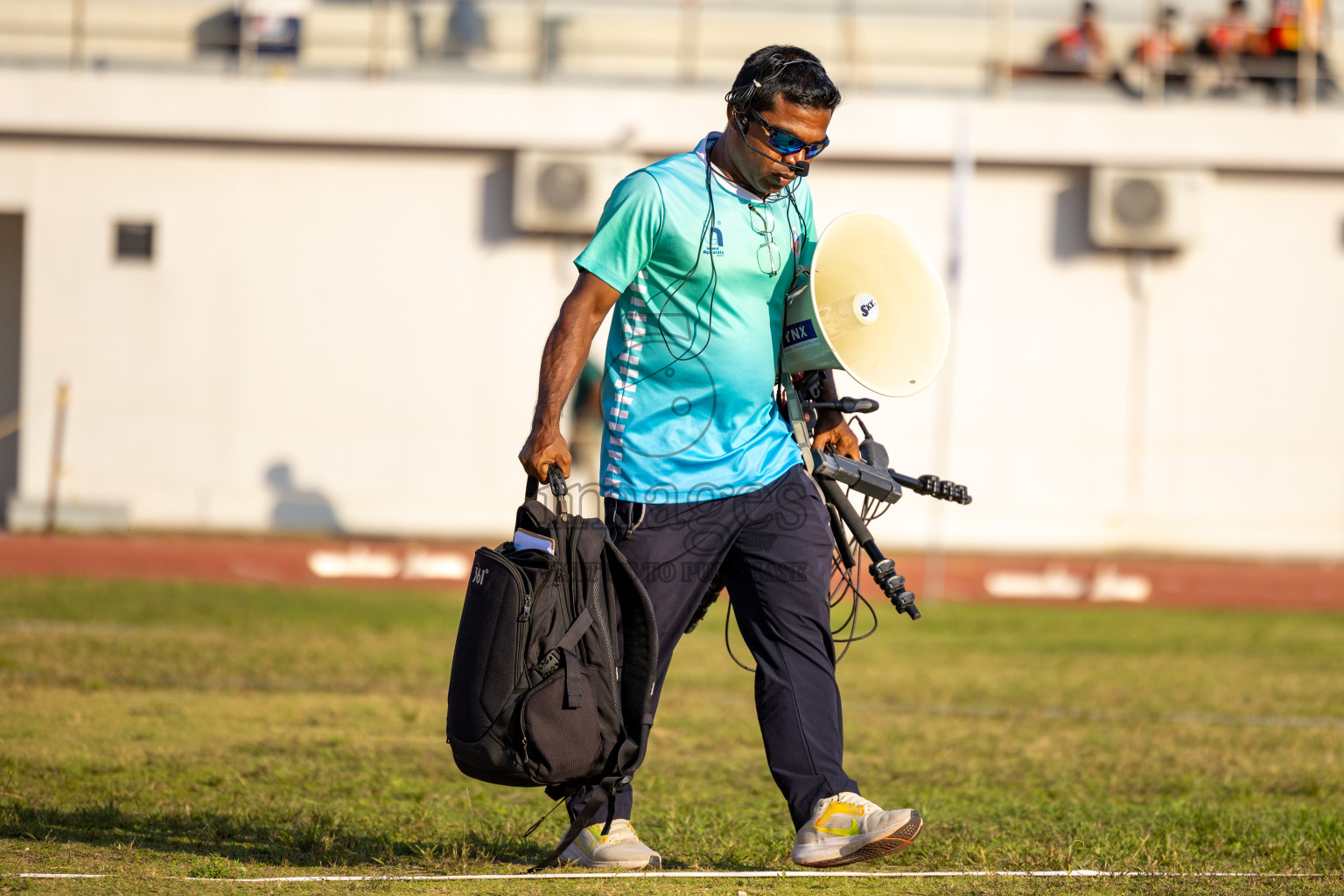 Day 4 of MWSC Interschool Athletics Championships 2024 held in Hulhumale Running Track, Hulhumale, Maldives on Tuesday, 12th November 2024. Photos by: Ismail Thoriq / Images.mv