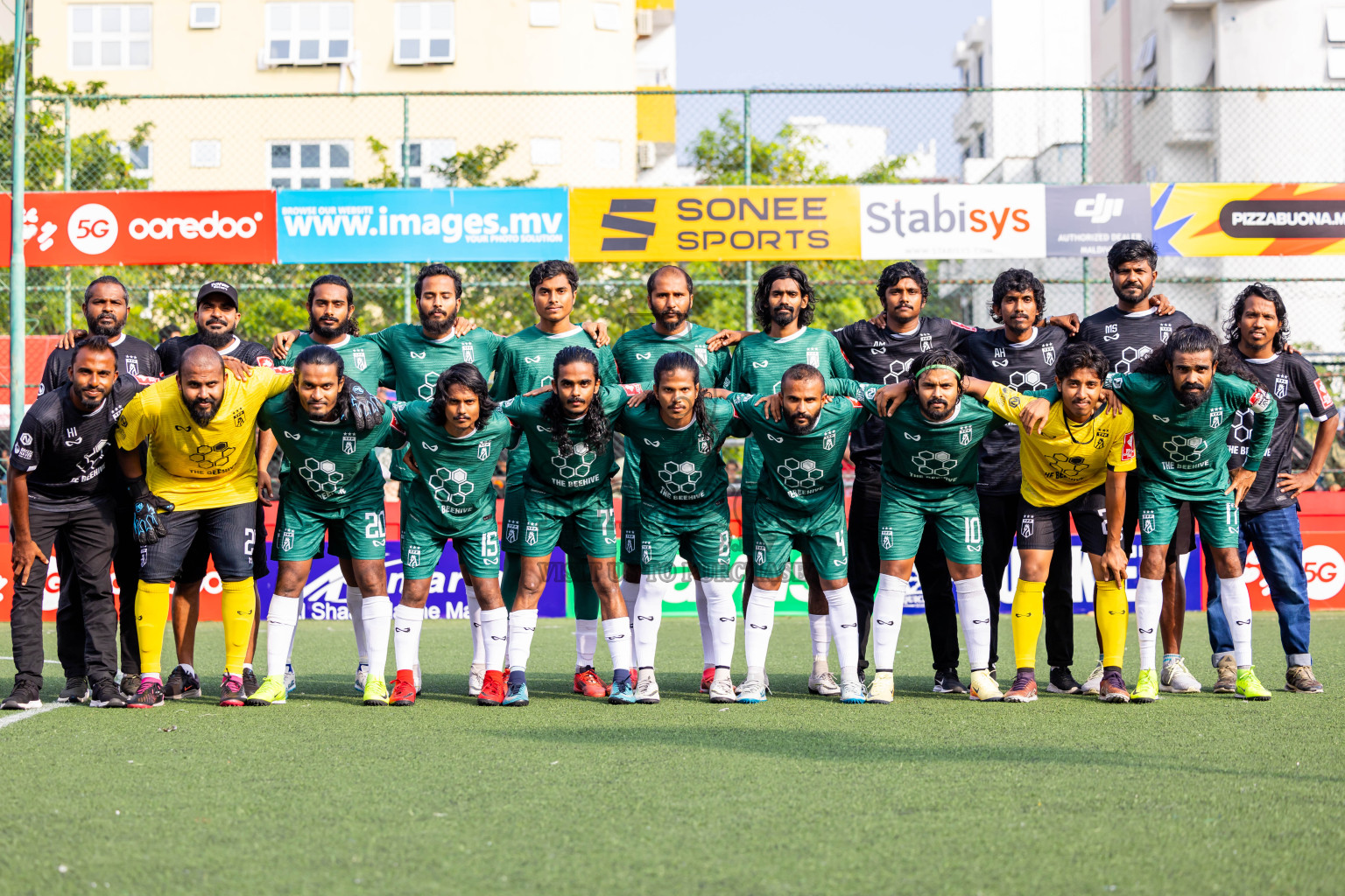Th Thimarafushi vs Th Vilufushi in Day 14 of Golden Futsal Challenge 2025 was held on Saturday, 18th January 2025, in Hulhumale', Maldives. Photos: Nausham Waheed / images.mv