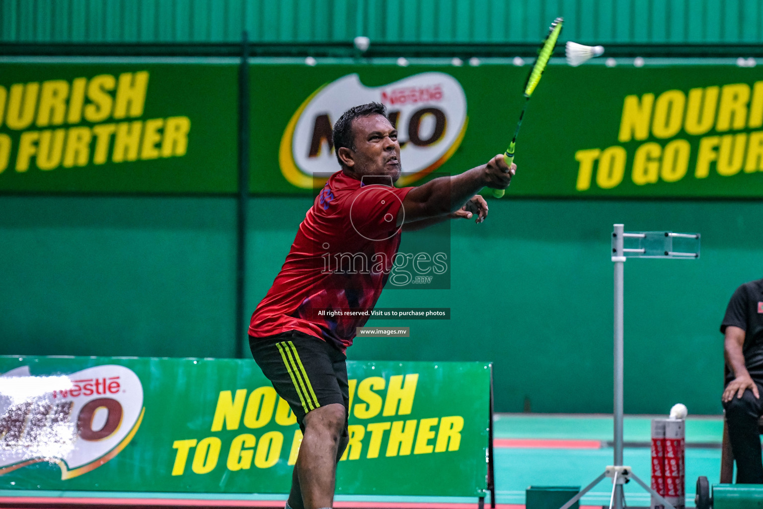 Final of 6th Office Company Badmintion Championship held in Male', Maldives Photos: Nausham Waheed / Images.mv