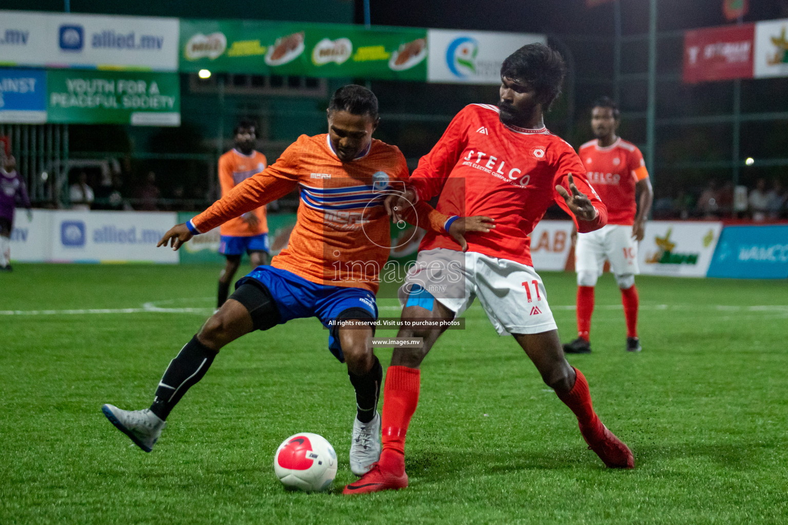 Stelco Club vs Raajje Online Club in Club Maldives Cup 2022 was held in Hulhumale', Maldives on Wednesday, 19th October 2022. Photos: Hassan Simah/ images.mv