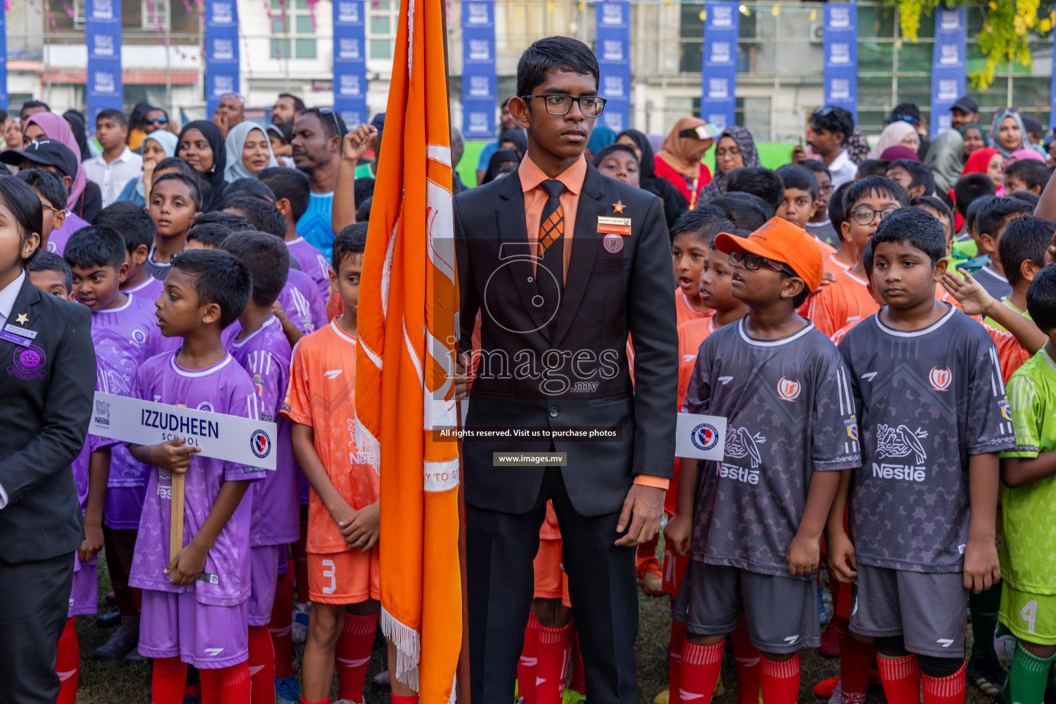 Day 4 of Nestle Kids Football Fiesta, held in Henveyru Football Stadium, Male', Maldives on Saturday, 14th October 2023
Photos: Ismail Thoriq / images.mv