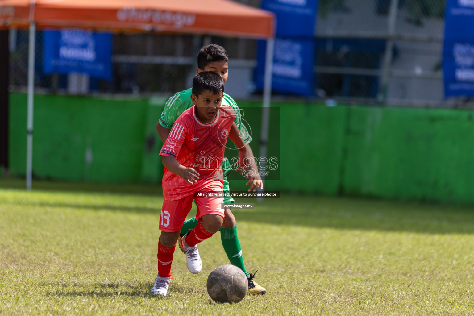 Day 3 of Nestle Kids Football Fiesta, held in Henveyru Football Stadium, Male', Maldives on Friday, 13th October 2023
Photos: Hassan Simah, Ismail Thoriq / images.mv