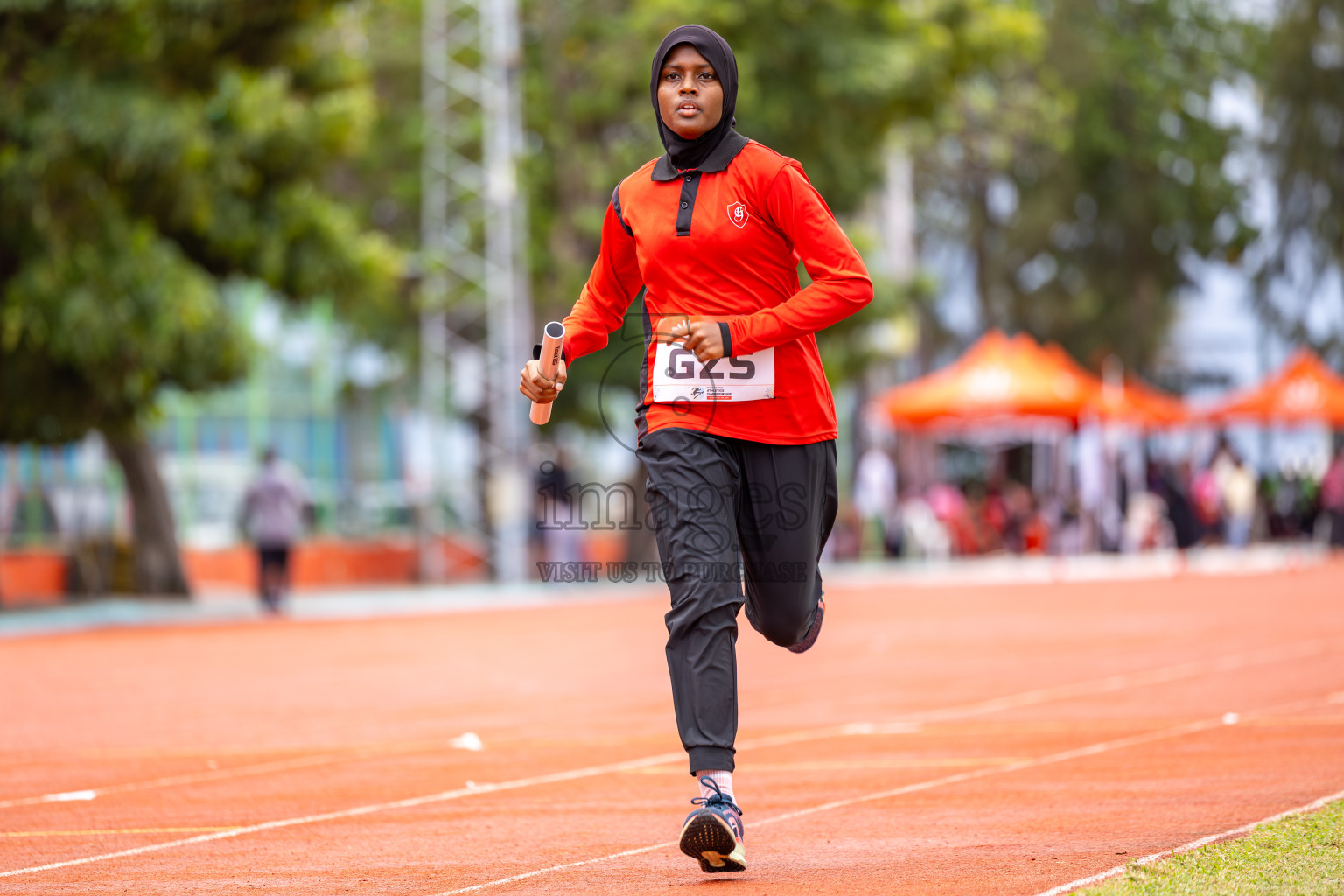 Day 6 of Inter-school Athletics Championship 2025 held in Ekuveni Synthetic Track, Male', Maldives on Sunday, 12th October 2025. Photos by: Ismail Thoriq / Images.mv