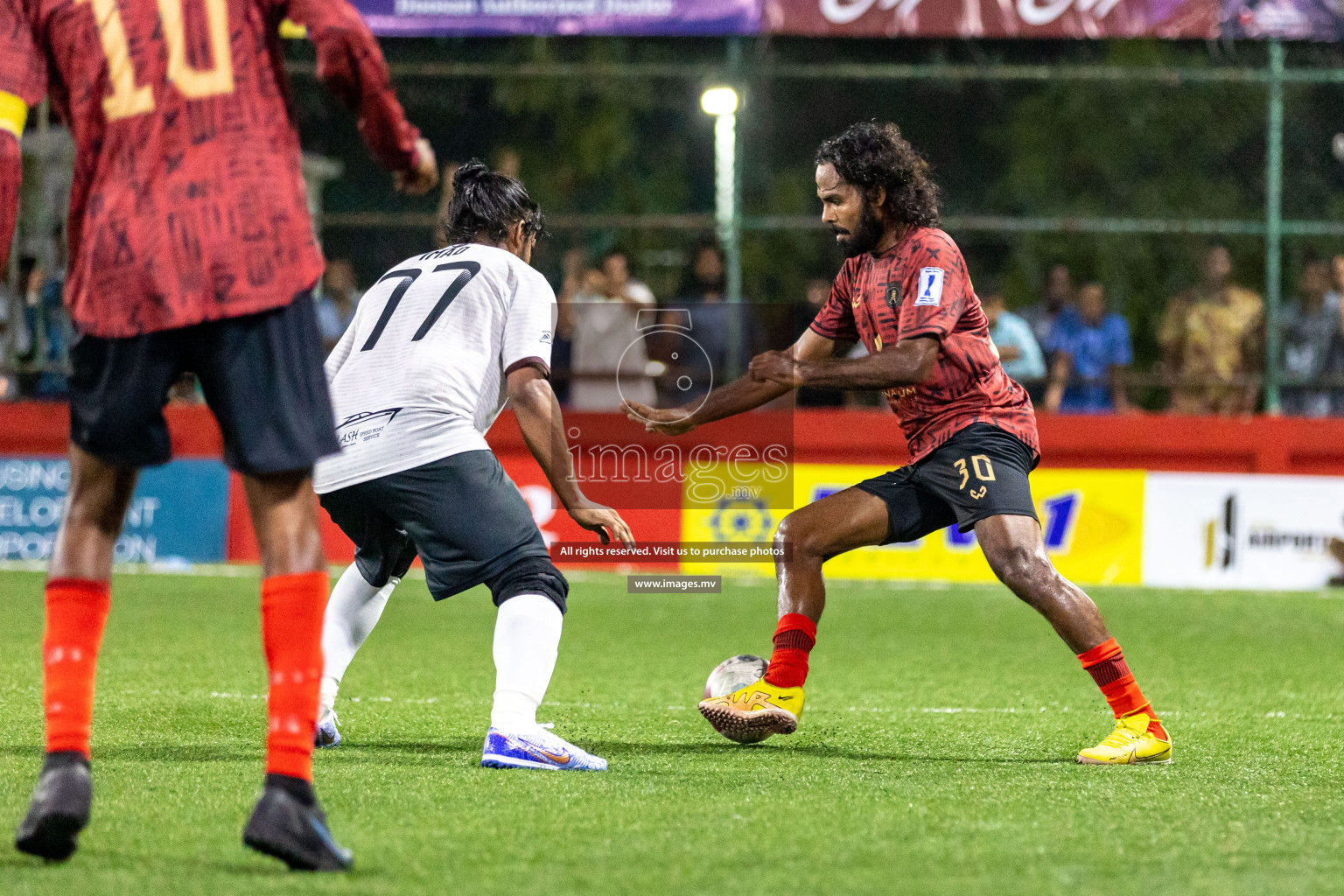 HA. Kelaa vs HA. Thuraakunu in Day 6 of Golden Futsal Challenge 2023 on 10 February 2023 in Hulhumale, Male, Maldives