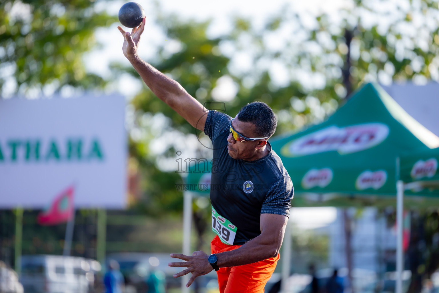 Day 1 of 12th Milo Association Championships was held in Ekuveni Track at Male', Maldives on Thursday, 24th April 2025. Photos: Nausham Waheed / images.mv