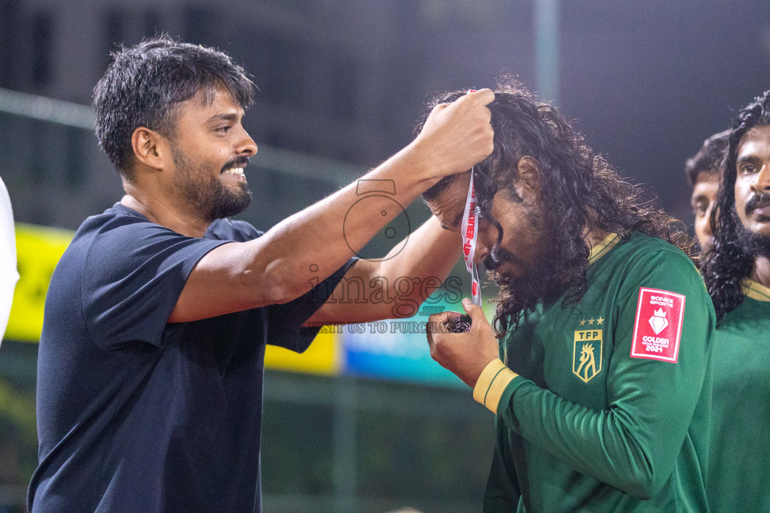 Opening of Golden Futsal Challenge 2024 with Charity Shield Match between L.Gan vs Th. Thimarafushi was held on Sunday, 14th January 2024, in Hulhumale', Maldives Photos: Ismail Thoriq / images.mv