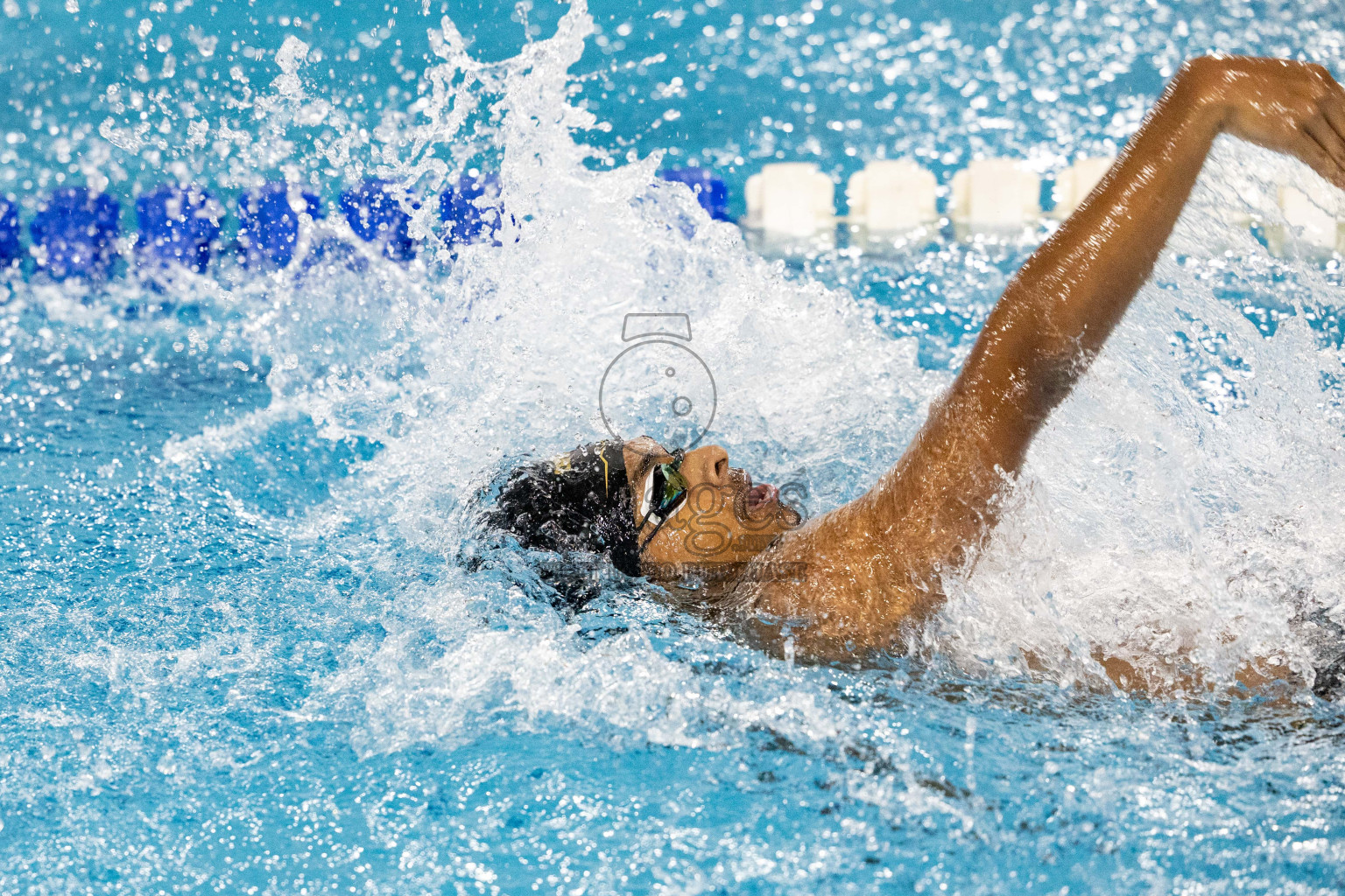 Day 4 of 20th Inter-school Swimming Competition 2024 held in Hulhumale', Maldives on Tuesday, 15th October 2024. Photos: Ismail Thoriq / images.mv