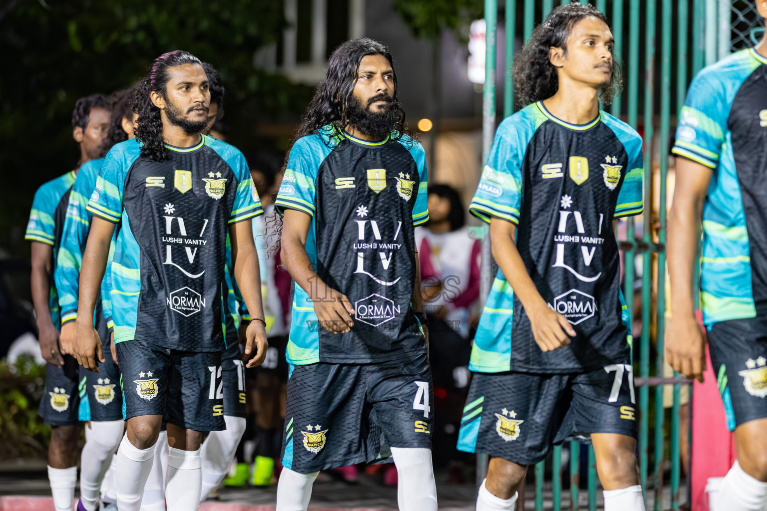Team Naivaadhoo vs Club Combination in Day 1 of Kings Cup of Club Maldives Cup 2025 held in Rehendi Futsal Ground, Hulhumale', Maldives on Saturday, 30th August 2025. Photos: Areef / images.mv