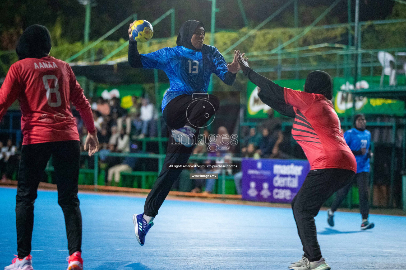 Day 2 of 6th MILO Handball Maldives Championship 2023, held in Handball ground, Male', Maldives on Friday, 21st May 2023 Photos: Nausham Waheed/ Images.mv