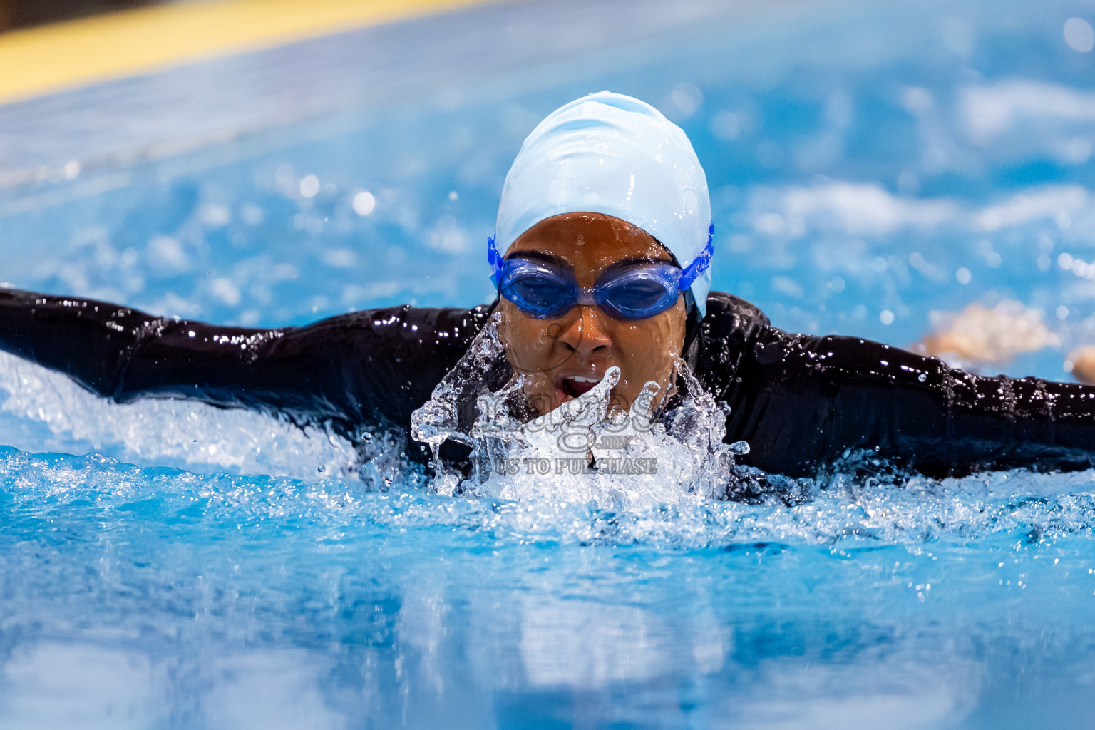 Day 3 of BML 21st Interschool Swimming Competition 2025 was held in Hulhumale' Swimming Pool, Hulhumale', Maldives on Monday, 13th October 2025. Photos: Nausham Waheed / images.mv