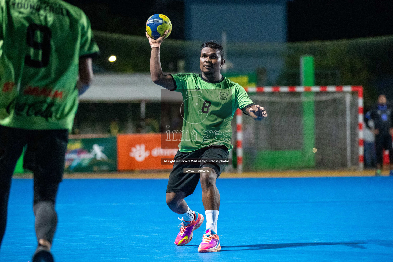 Day 7 of 6th MILO Handball Maldives Championship 2023, held in Handball ground, Male', Maldives on Friday, 26th May 2023 Photos: Nausham Waheed/ Images.mv