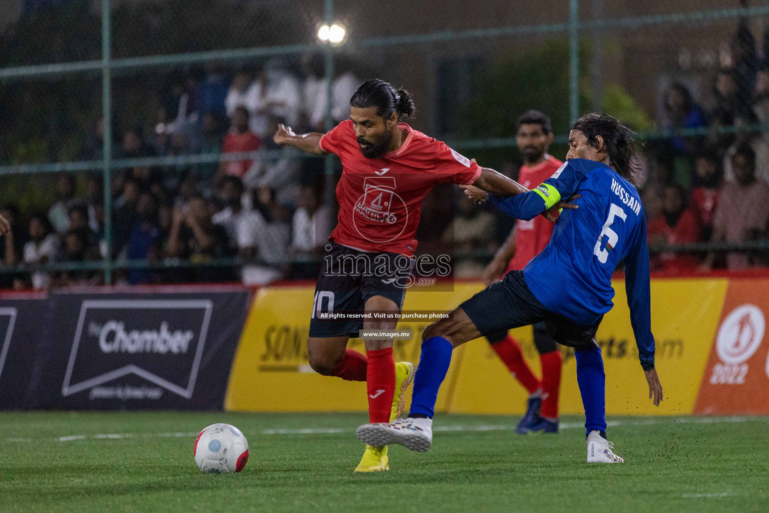 Team Fenaka vs United BML in Club Maldives Cup 2022 was held in Hulhumale', Maldives on Sunday, 9th October 2022. Photos: Ismail Thoriq / images.mv