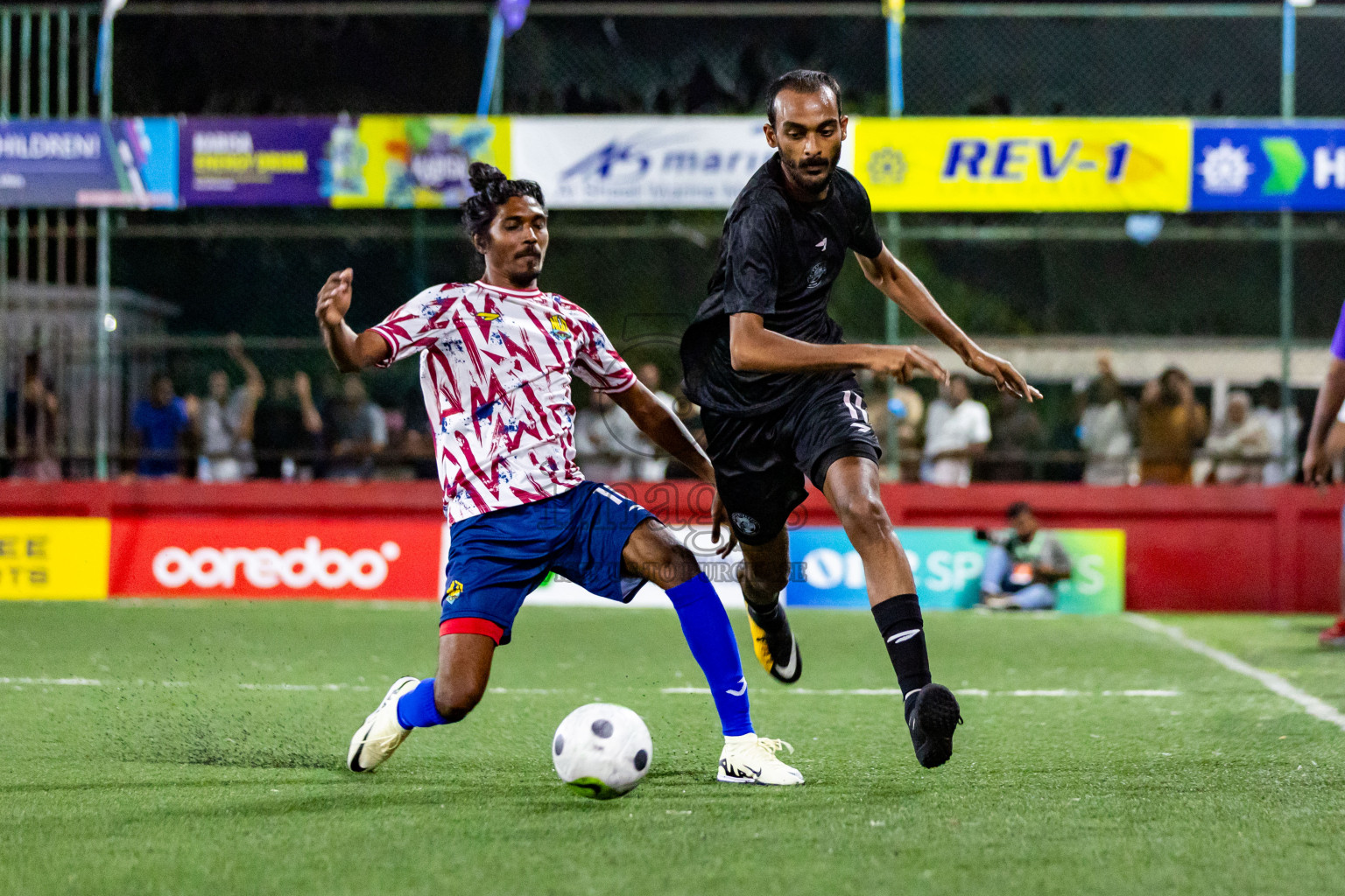 GA Nilandhoo vs GA Kanduhulhudhoo in Day 24 of Golden Futsal Challenge 2024 was held on Wednesday  , 7th February 2024 in Hulhumale', Maldives Photos: Nausham Waheed / images.mv