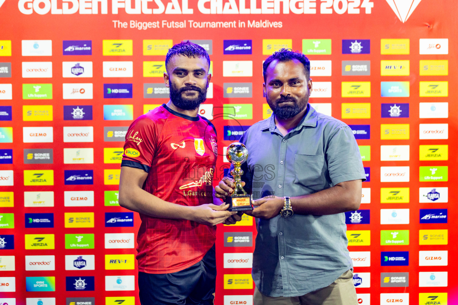 L Gan vs L Maamendhoo in Day 24 of Golden Futsal Challenge 2024 was held on Wednesday  , 7th February 2024 in Hulhumale', Maldives Photos: Nausham Waheed / images.mv