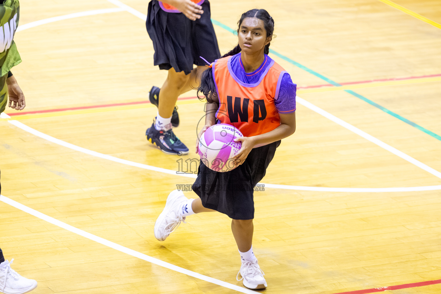 Day 12 of 26th Inter-School Netball Tournament 2025 was held in Social Center Indoor Hall on Thursday, 30th October 2025. Photos: Ismail Thoriq / images.mv