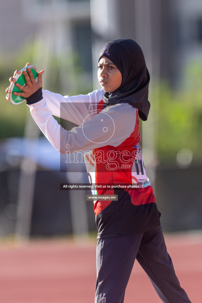 Day two of Inter School Athletics Championship 2023 was held at Hulhumale' Running Track at Hulhumale', Maldives on Sunday, 15th May 2023. Photos: Shuu/ Images.mv