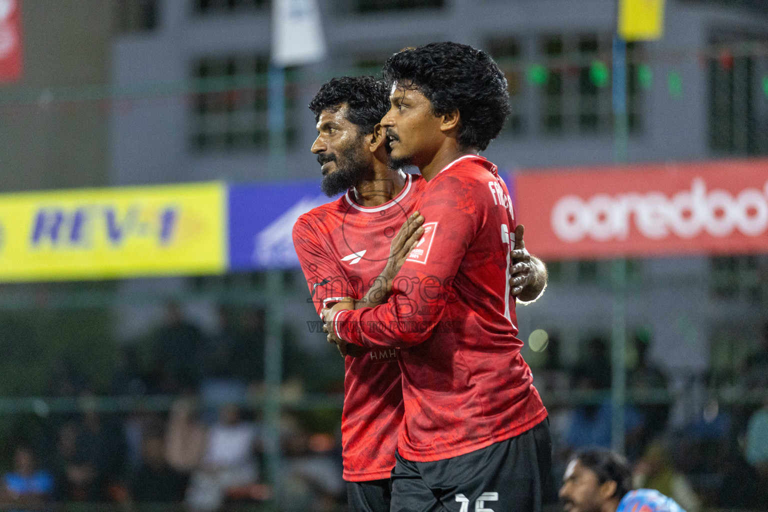 ADh Mahibadhoo vs ADh Hangnaameedhoo in Day 7 of Golden Futsal Challenge 2024 was held on Saturday, 20th January 2024, in Hulhumale', Maldives Photos: Nausham Waheed / images.mv