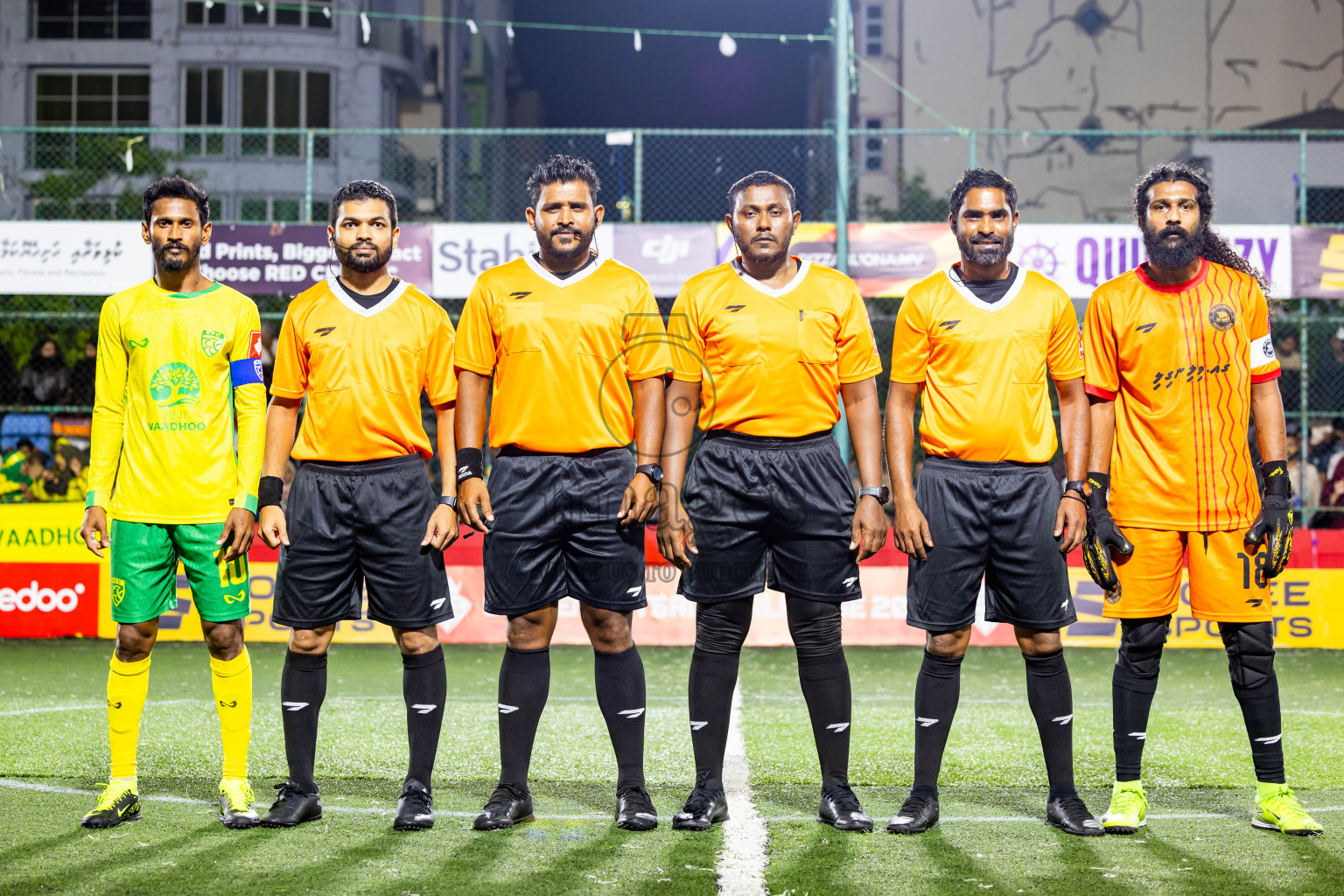 Gdh Vaadhoo vs GA Villingili in zone round Day 30 of Golden Futsal Challenge 2025 was held on Monday , 3rd February 2025, in Hulhumale', Maldives. Photos: Nausham Waheed / images.mv