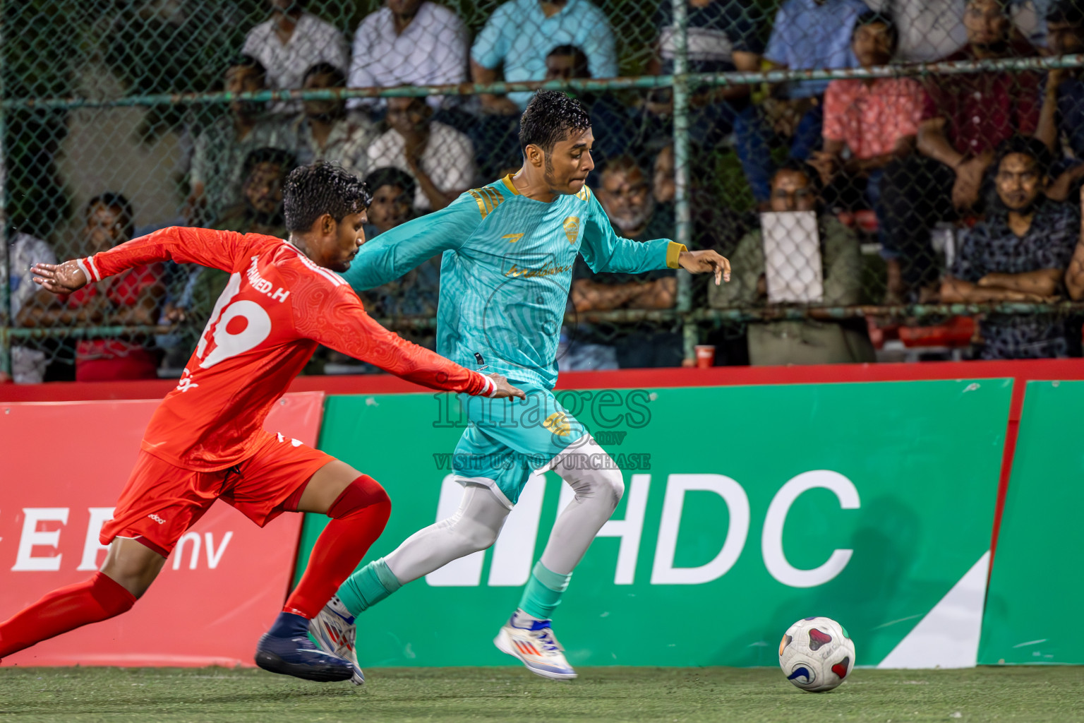 Maldivian vs Ooredoo in Club Maldives Cup 2024 held in Rehendi Futsal Ground, Hulhumale', Maldives on Thursday, 3rd October 2024.
Photos: Ismail Thoriq / images.mv