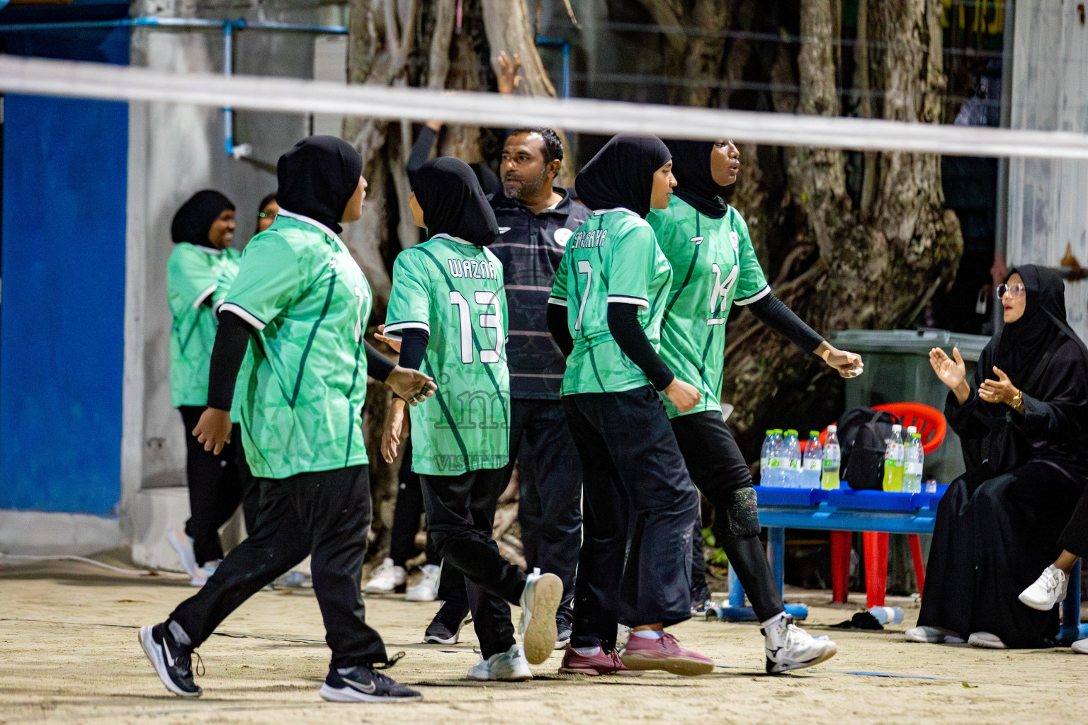 U19 Male and Atoll Girl's Finals in Day 9 of Interschool Volleyball Tournament 2024 was held in ABC Court at Male', Maldives on Saturday, 30th November 2024. Photos: Hassan Simah / images.mv