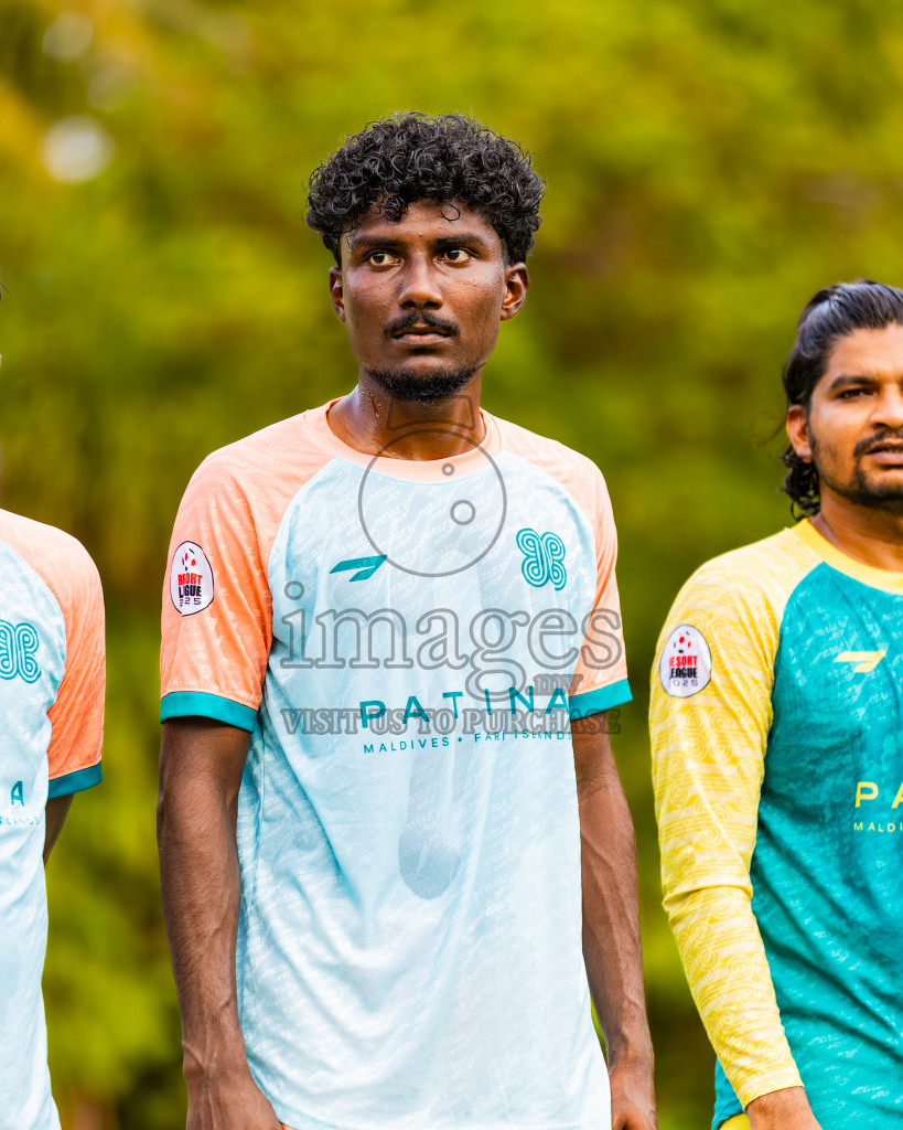 Patina vs Bandos in Resort League 2025 (North Male Zone) day 20 was held on Monday, 21 September 2025 in One And Only Reethi Rah Maldives Resort, Photos: Areef Adam / images.mv