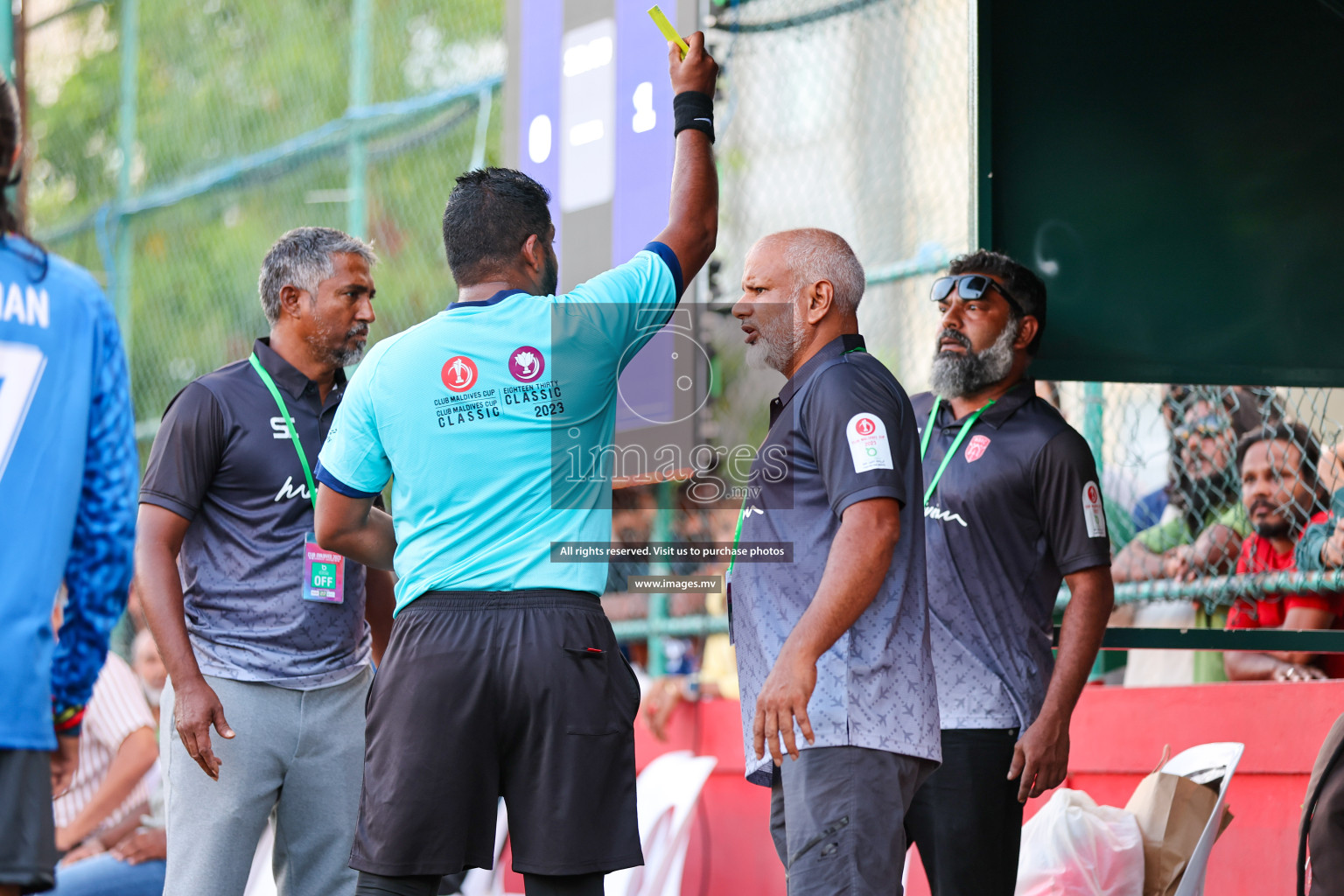 Stelco Club vs Maldivian in Club Maldives Cup 2023 held in Hulhumale, Maldives on 15 July 2023