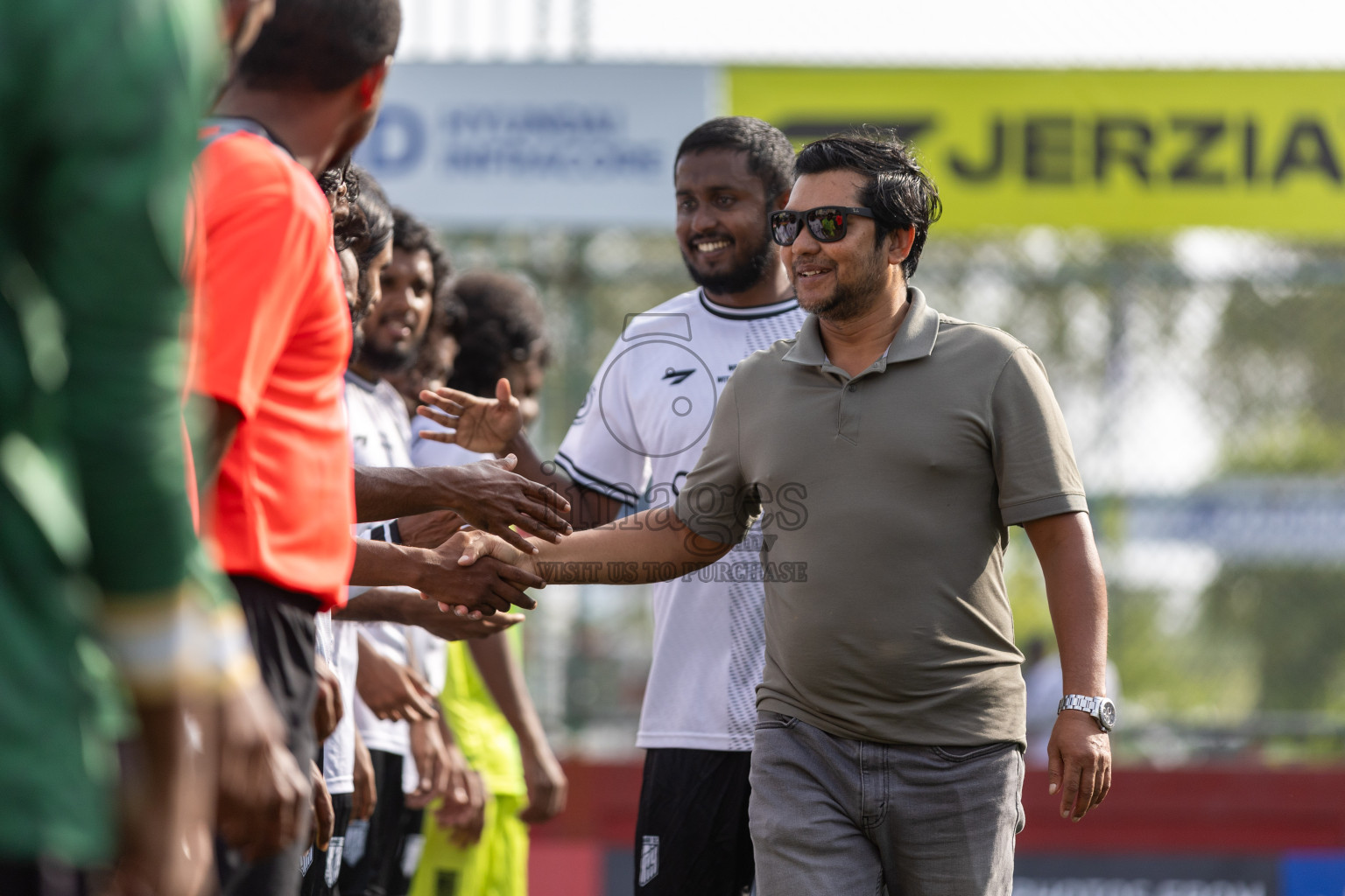 Sh. Lhaimagu VS Sh. Feevah in Day 12 of Golden Futsal Challenge 2024 was held on Friday, 26th January 2024, in Hulhumale', Maldives Photos: Nausham Waheed / images.mv