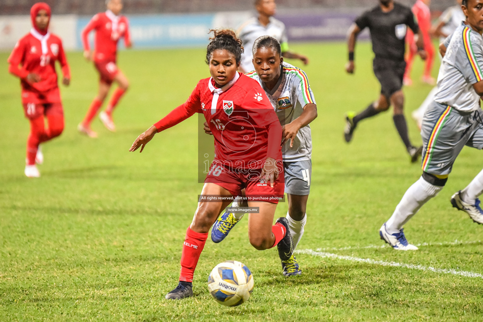 Womans International Friendly Maldives VS Seychelles 15th February 2022 Photos by Nausham Waheed